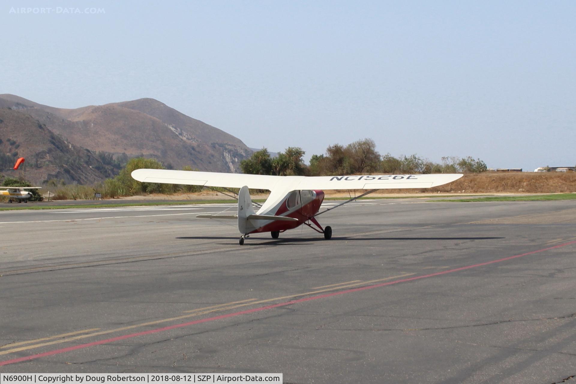 N6900H, 1946 Piper J3C-65 Cub Cub C/N 20129, 1946 Piper J3C-65 CUB, Lycoming O-290 135 Hp big upgrade by STC, taxi