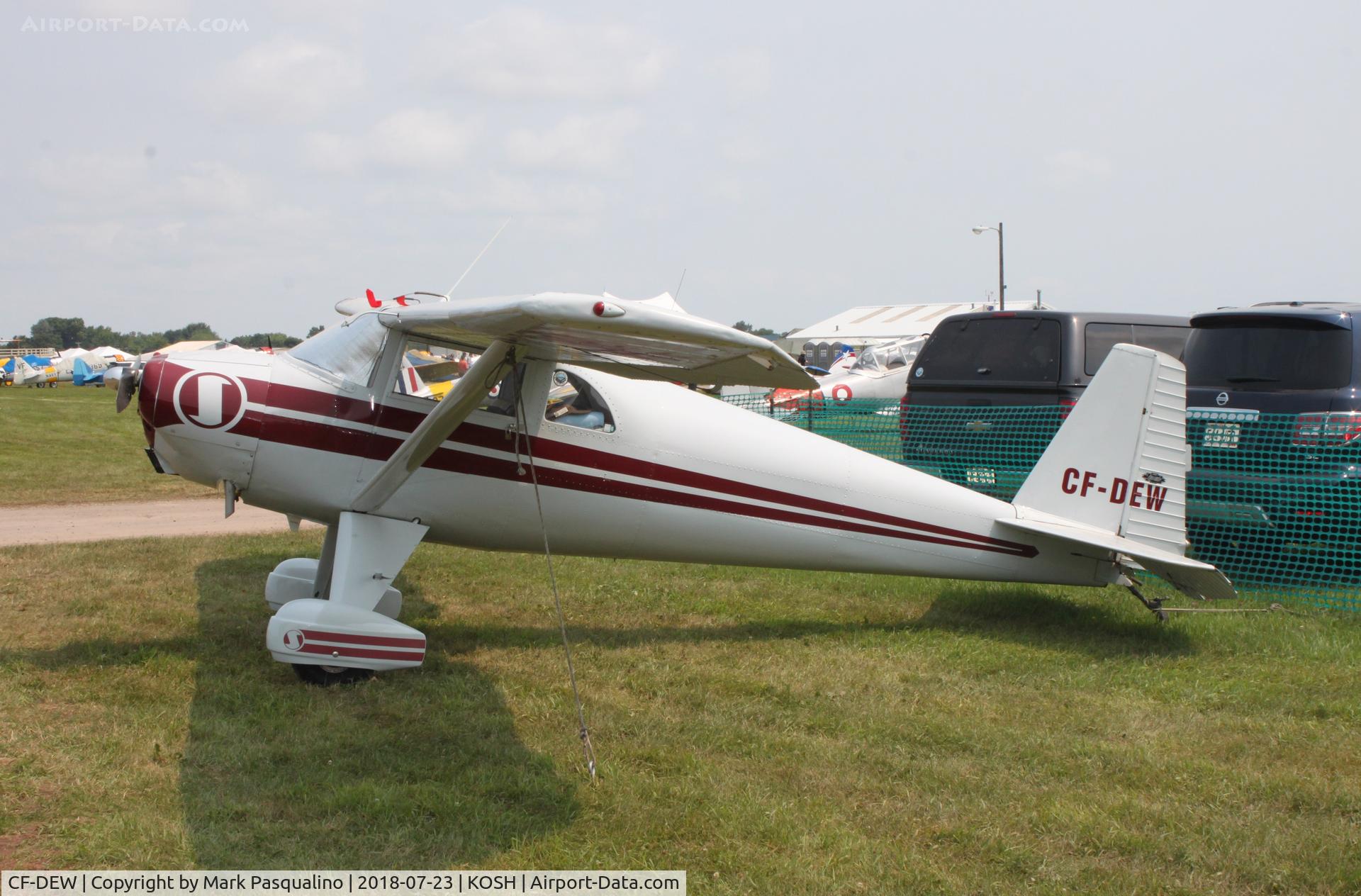 CF-DEW, Luscombe 8E Silvaire C/N 5272, Luscombe 8E