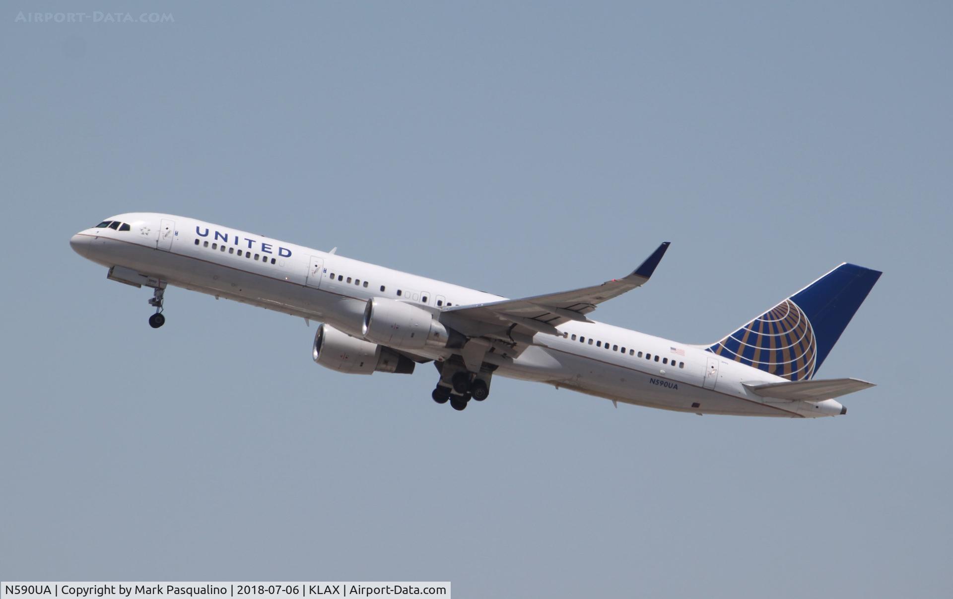 N590UA, 1997 Boeing 757-222 C/N 28708, Boeing 757-200