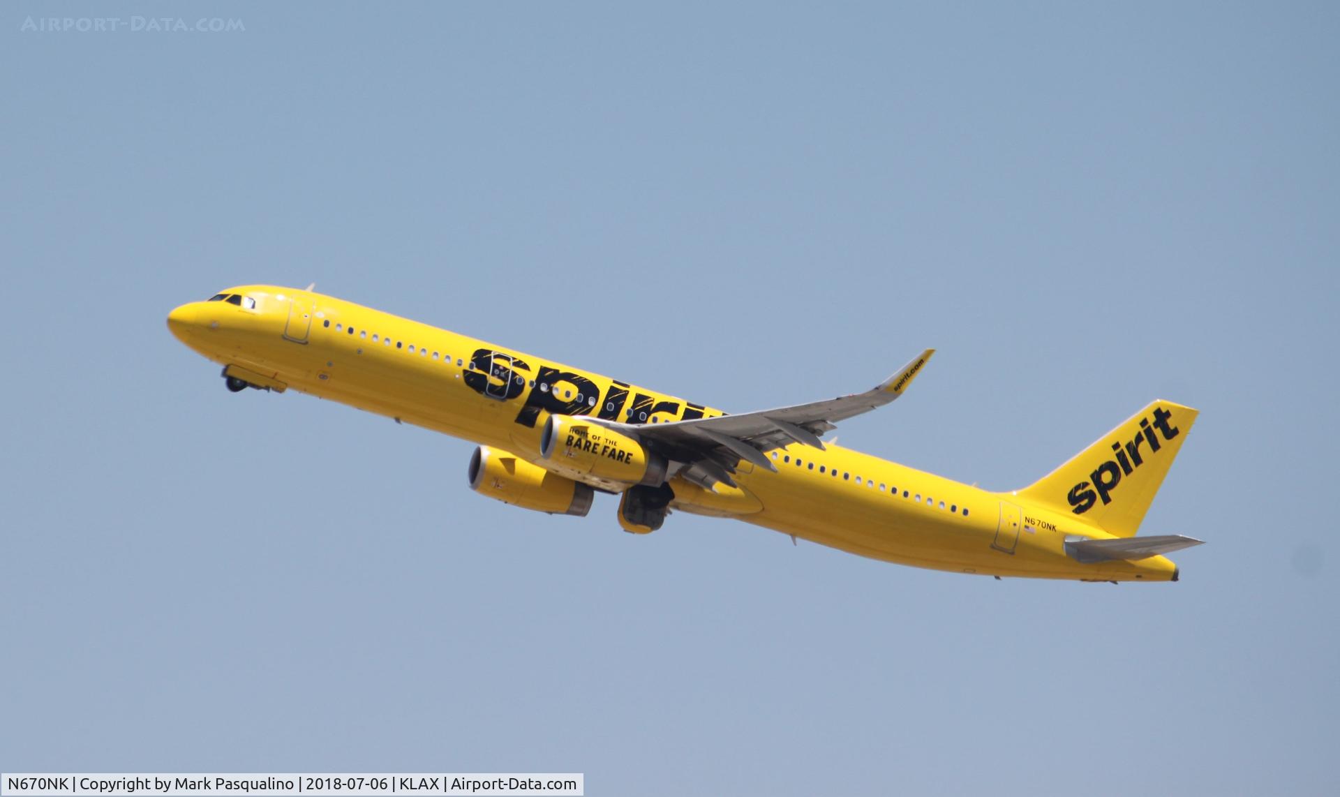N670NK, 2016 Airbus A321-231 C/N 7106, Airbus A321-231