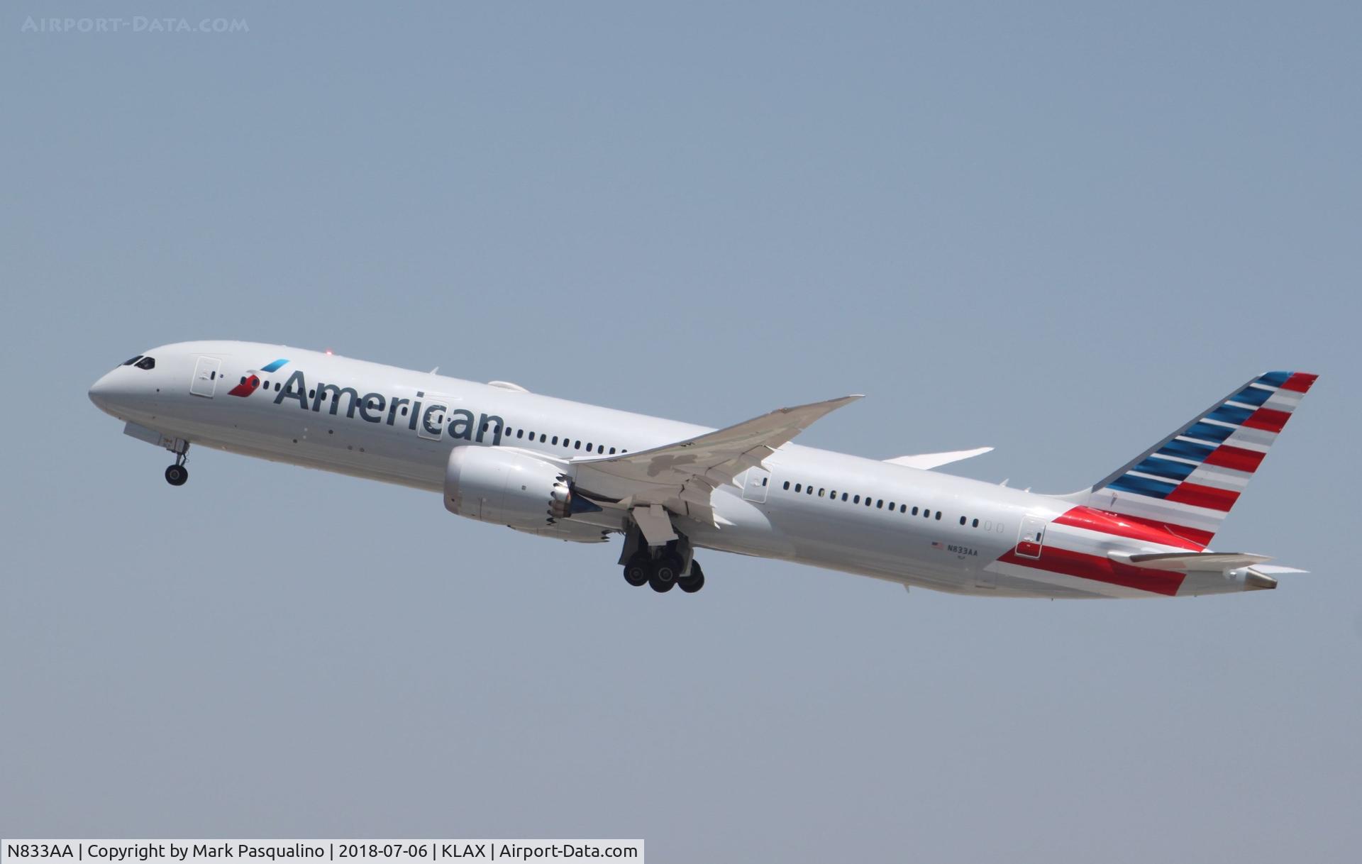 N833AA, 2017 Boeing 787-9 Dreamliner C/N 40645, Boeing 787-9