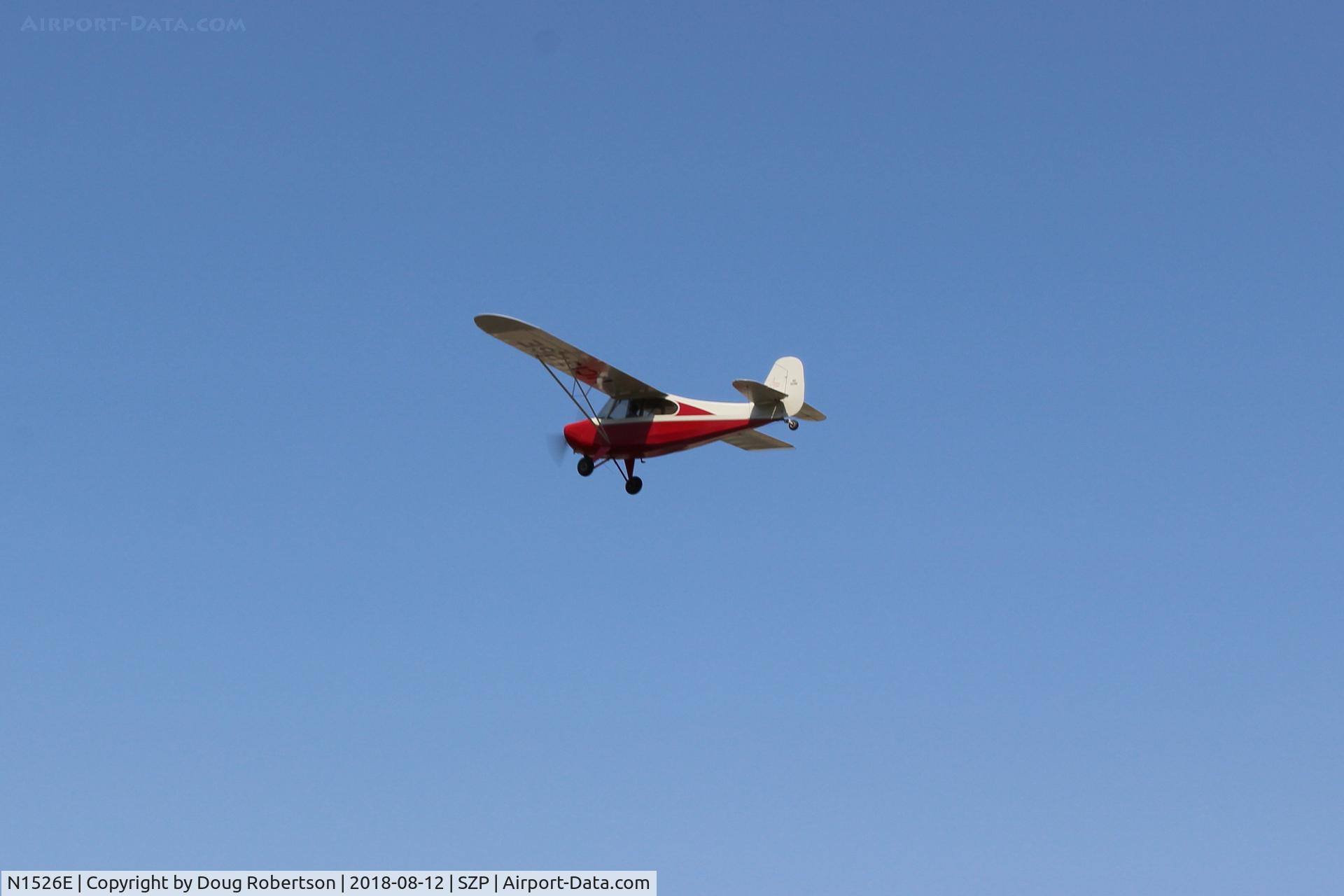 N1526E, 1946 Aeronca 7AC Champion C/N 7AC-5089, 1946 Aeronca 7AC CHAMPION, Continental A&C65 65 Hp, takeoff climb Rwy 22