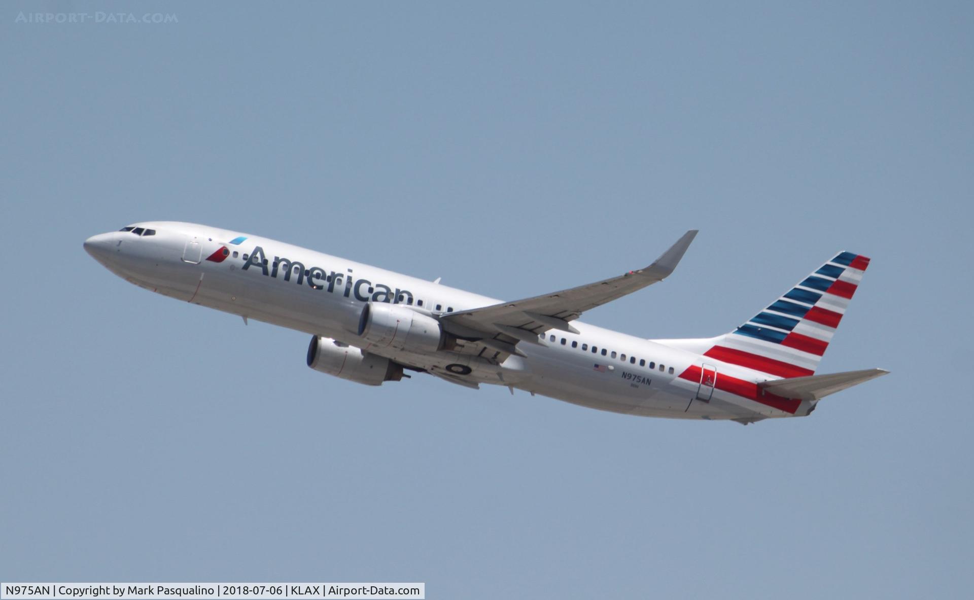 N975AN, 2001 Boeing 737-823 C/N 29549, Boeing 737-800