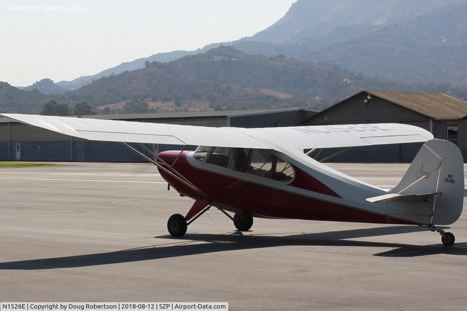 N1526E, 1946 Aeronca 7AC Champion C/N 7AC-5089, 1946 Aeronca 7AC CHAMPION, Continental A&C65 65 Hp, taxi to Rwy 22