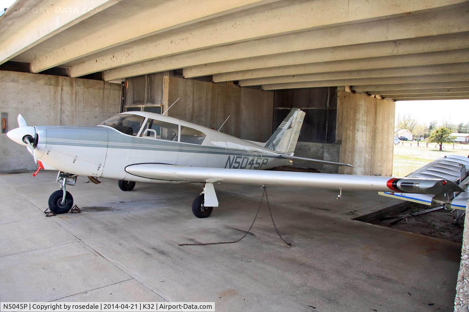 N5045P, 1958 Piper PA-24 Comanche C/N 24-49, At her home airfield of Riverside, Wichita, KS before the airport was closed for development