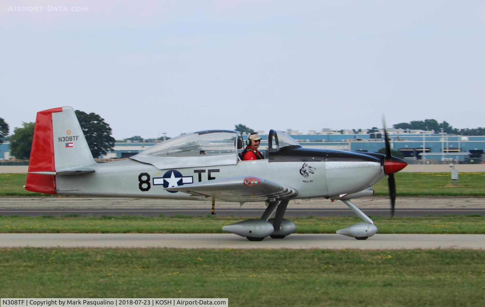 N308TF, Vans RV-8A C/N 82649, Vans RV-8A