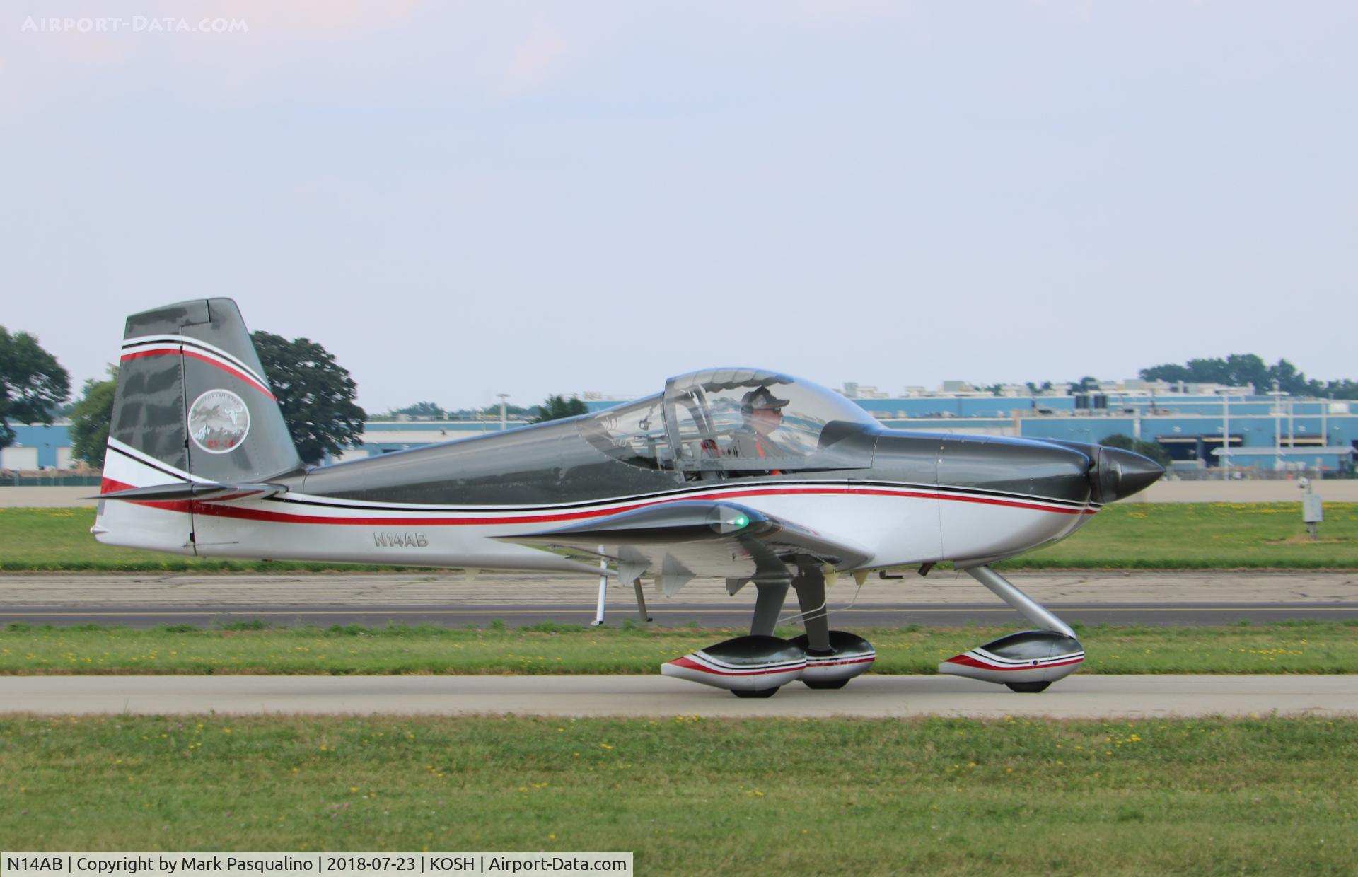 N14AB, 2017 Vans RV-14 C/N 140225, Vans RV-14