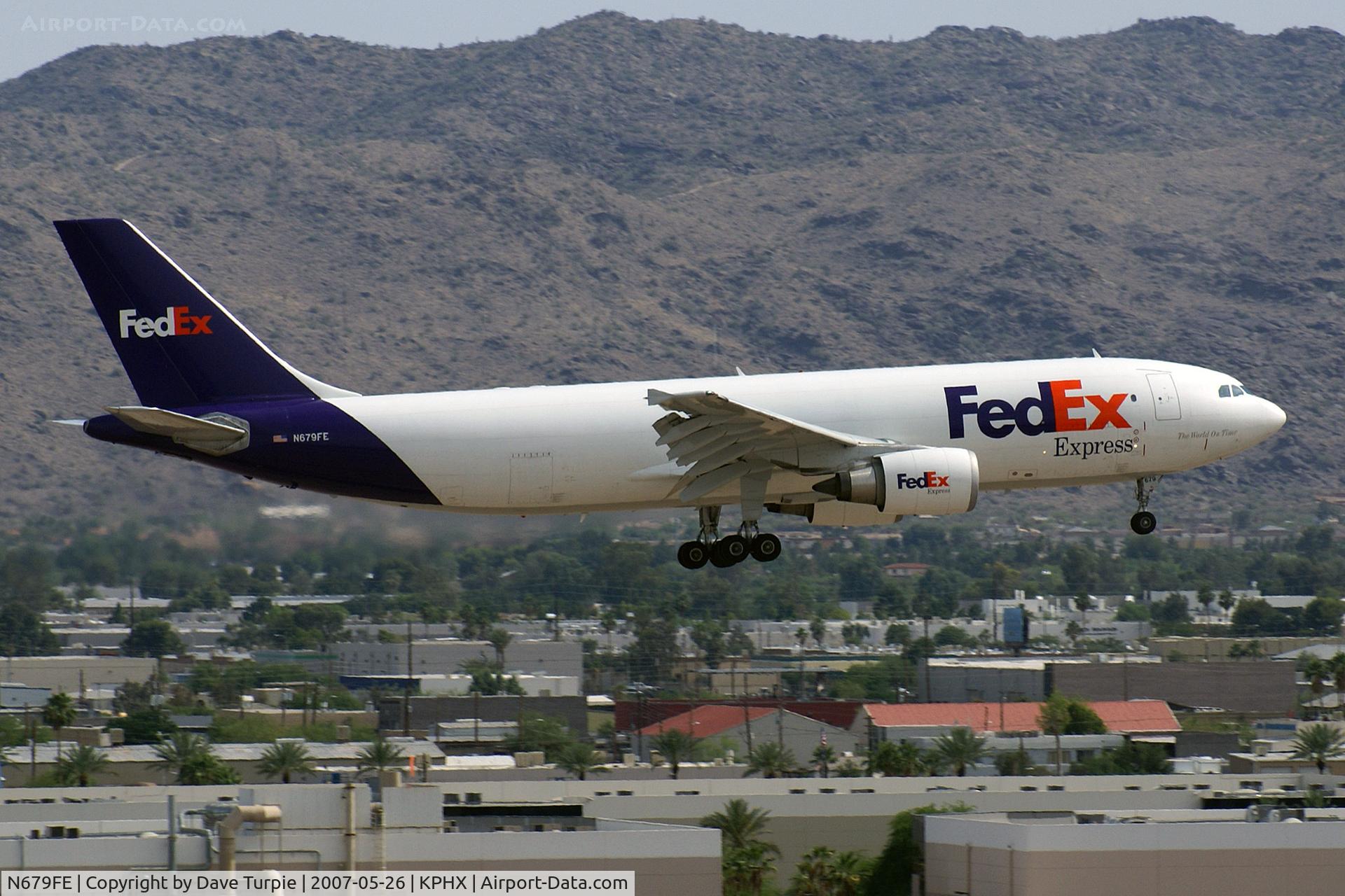 N679FE, 1998 Airbus A300F4-605R C/N 793, No comment.