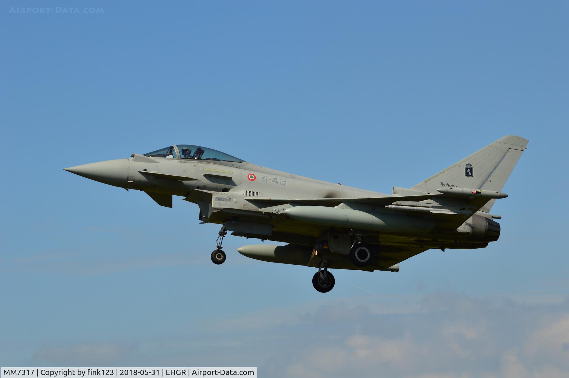 MM7317, Eurofighter F-2000A Typhoon C/N IS049, Eufi