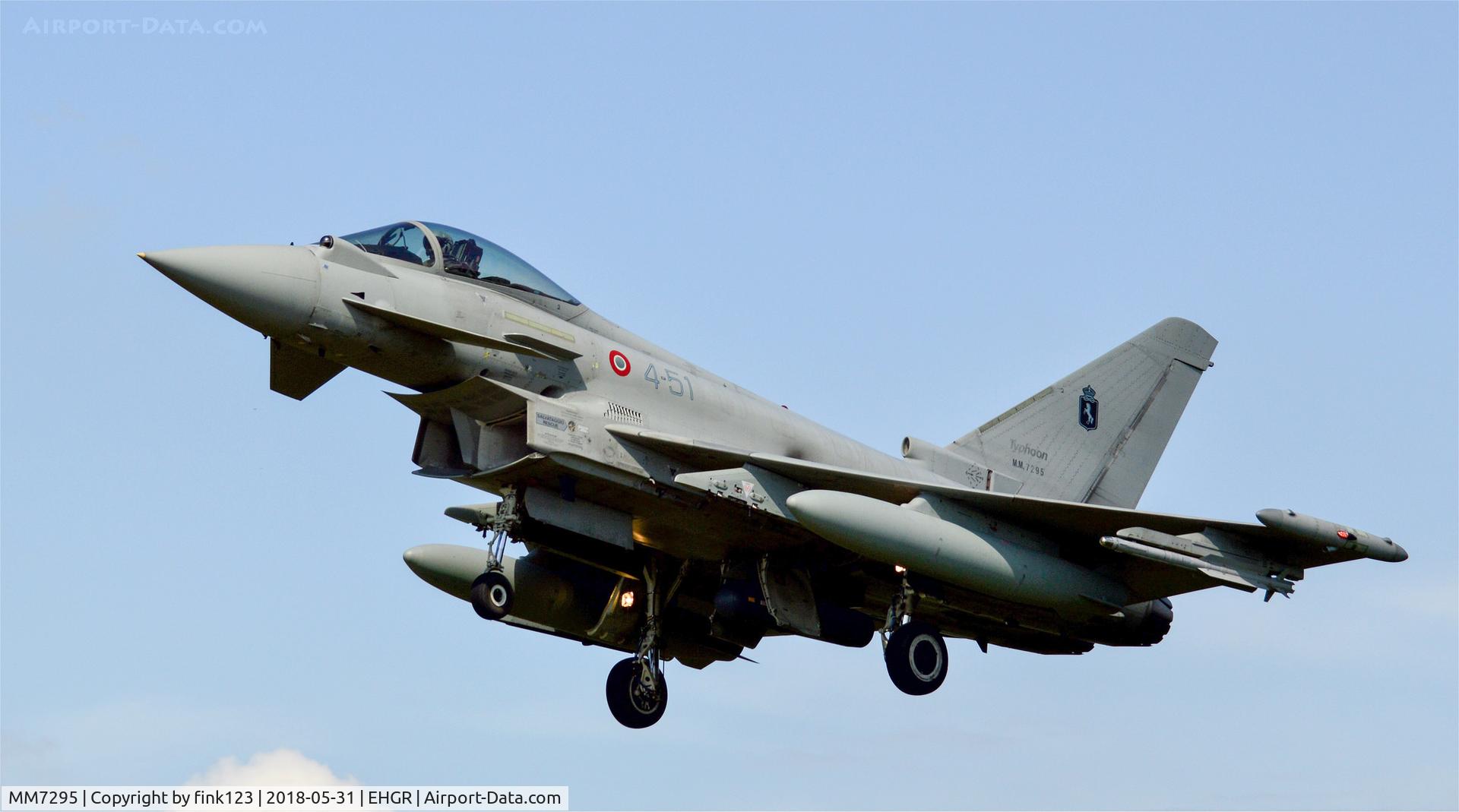 MM7295, Eurofighter EF2000 Typhoon C/N 463463, Eufi