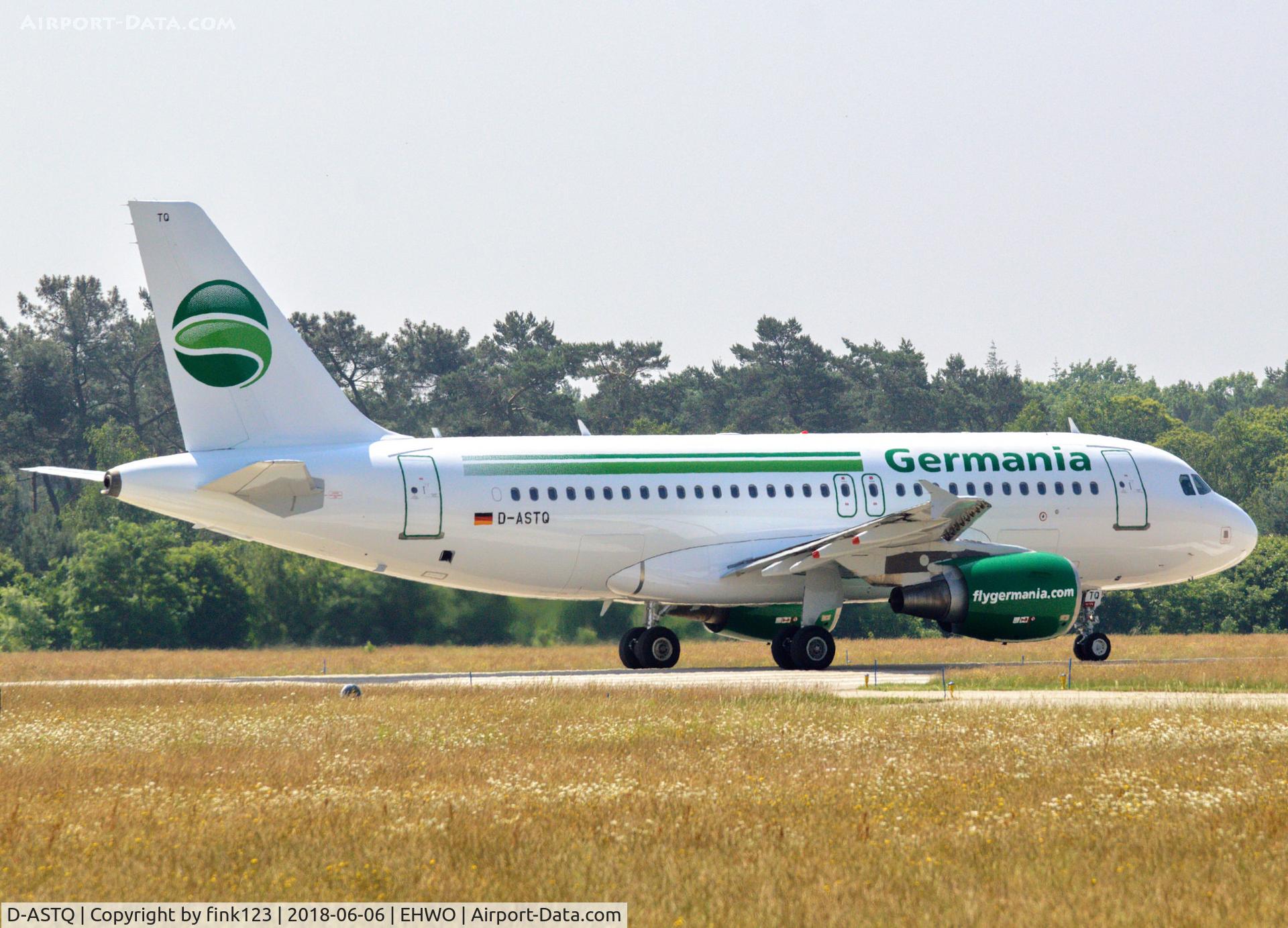 D-ASTQ, 2008 Airbus A319-111 C/N 3403, A319