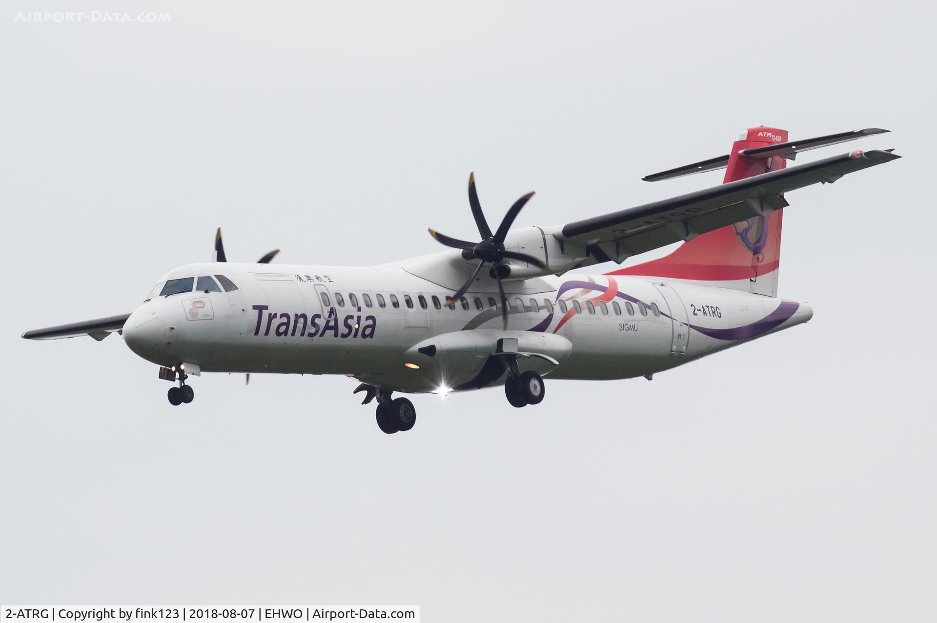2-ATRG, 2015 ATR 72-600 C/N 1261, ATR72