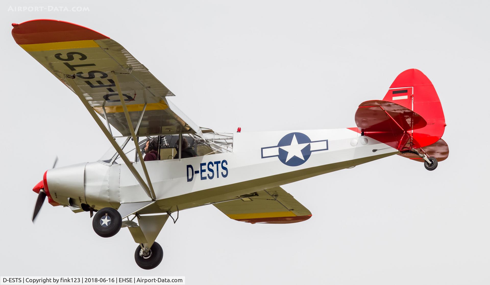 D-ESTS, 1962 Piper PA-18-150 Super Cub Super Cub C/N 18-7893, 