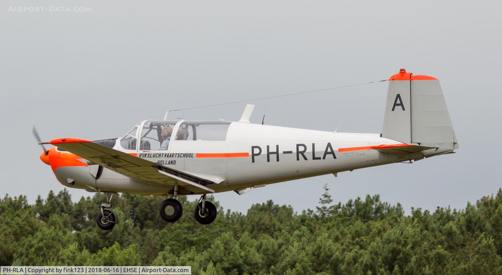 PH-RLA, 1959 Saab 91D Safir C/N 91-367, 
