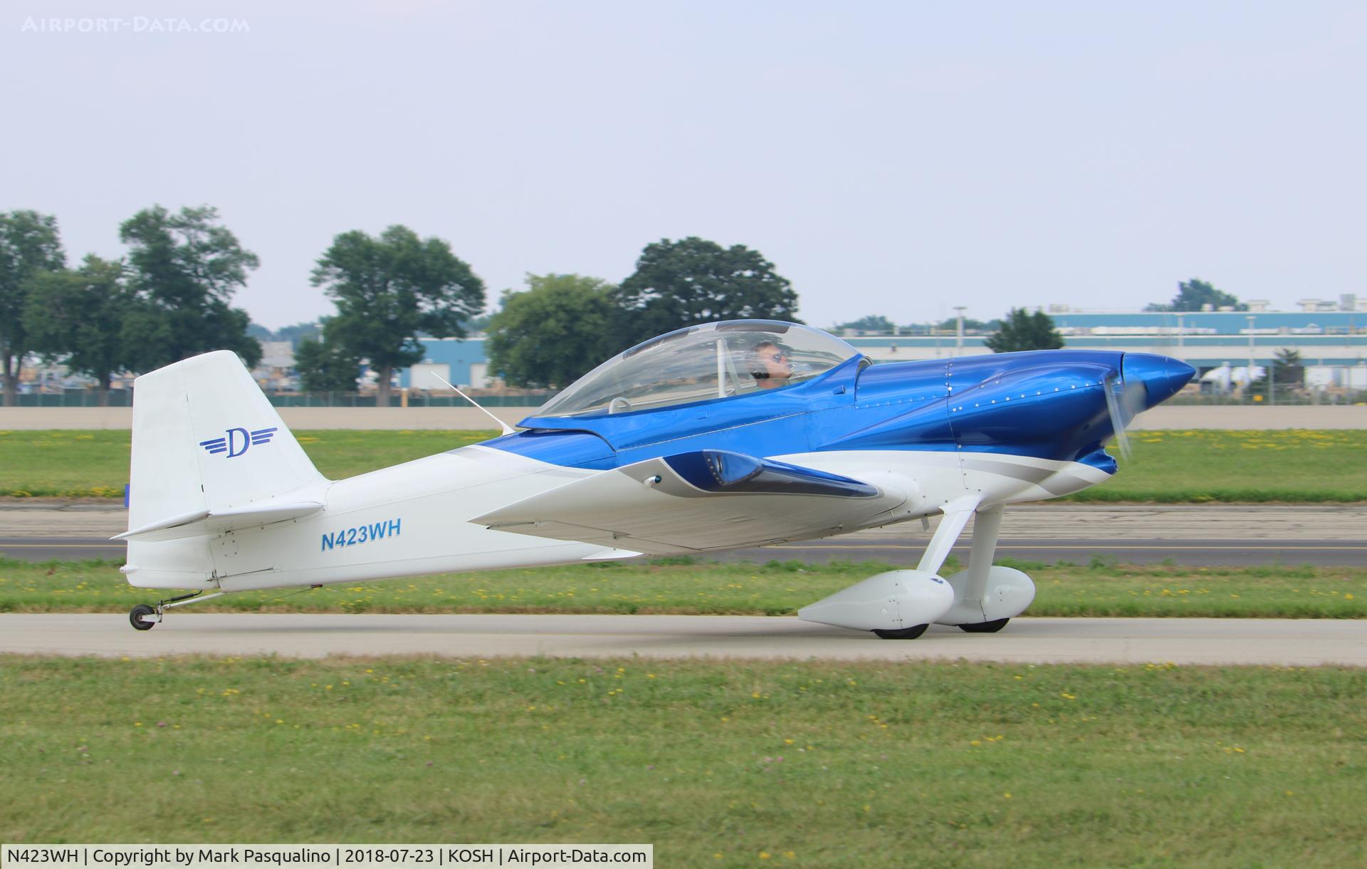N423WH, 1997 Vans RV-4 C/N 3349, Vans RV-4