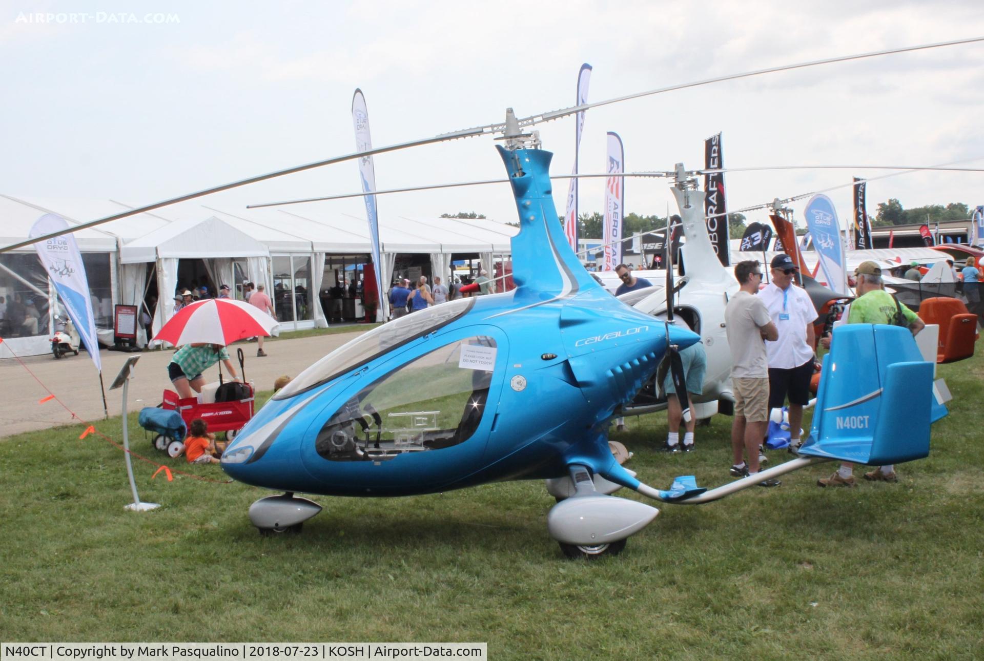 N40CT, 2018 AutoGyro Cavalon C/N V00300, Autogyro Cavalon