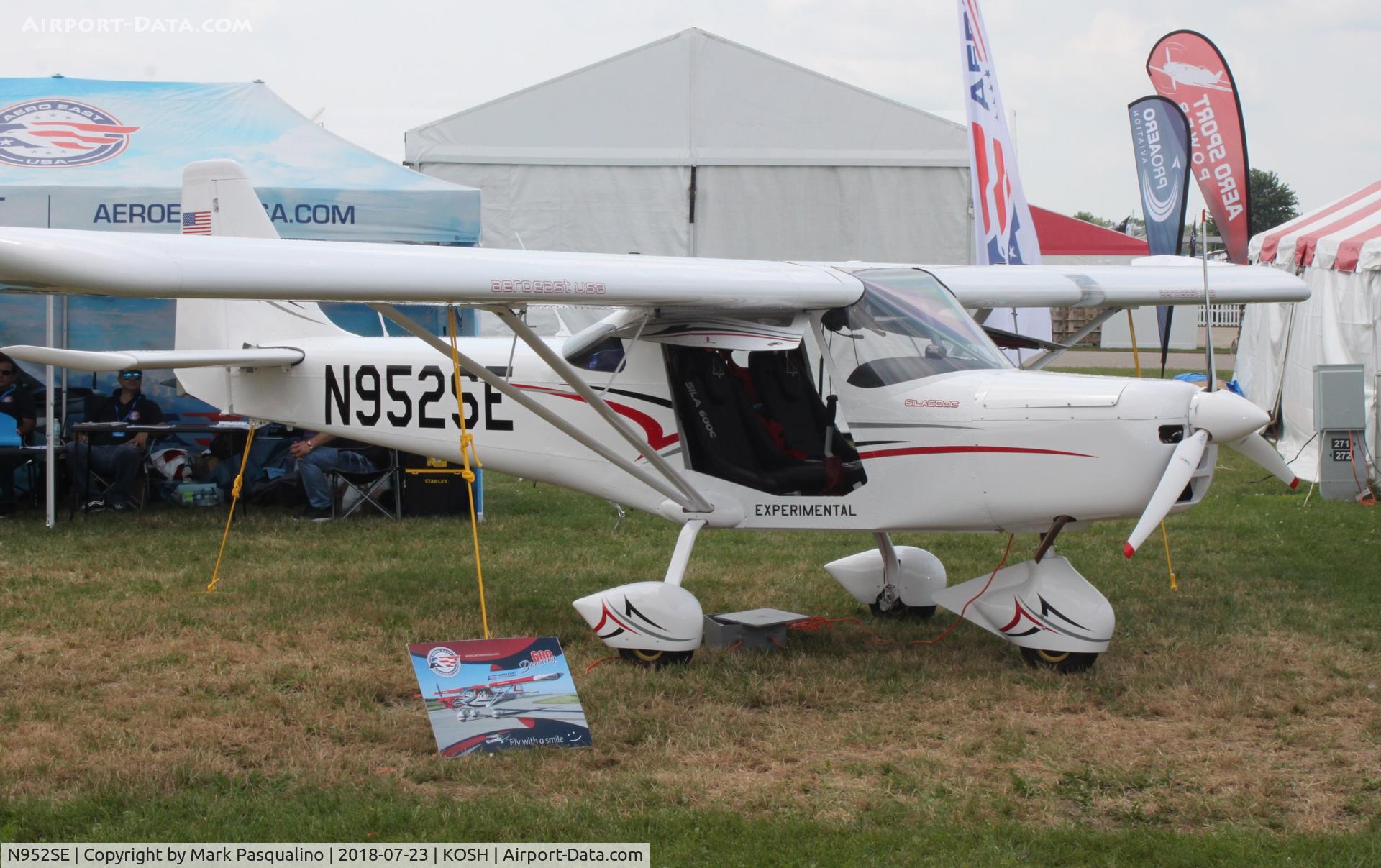 N952SE, 2018 Aero East Europe Sila 600C C/N 150204-AEE-0033, SILA 600 C