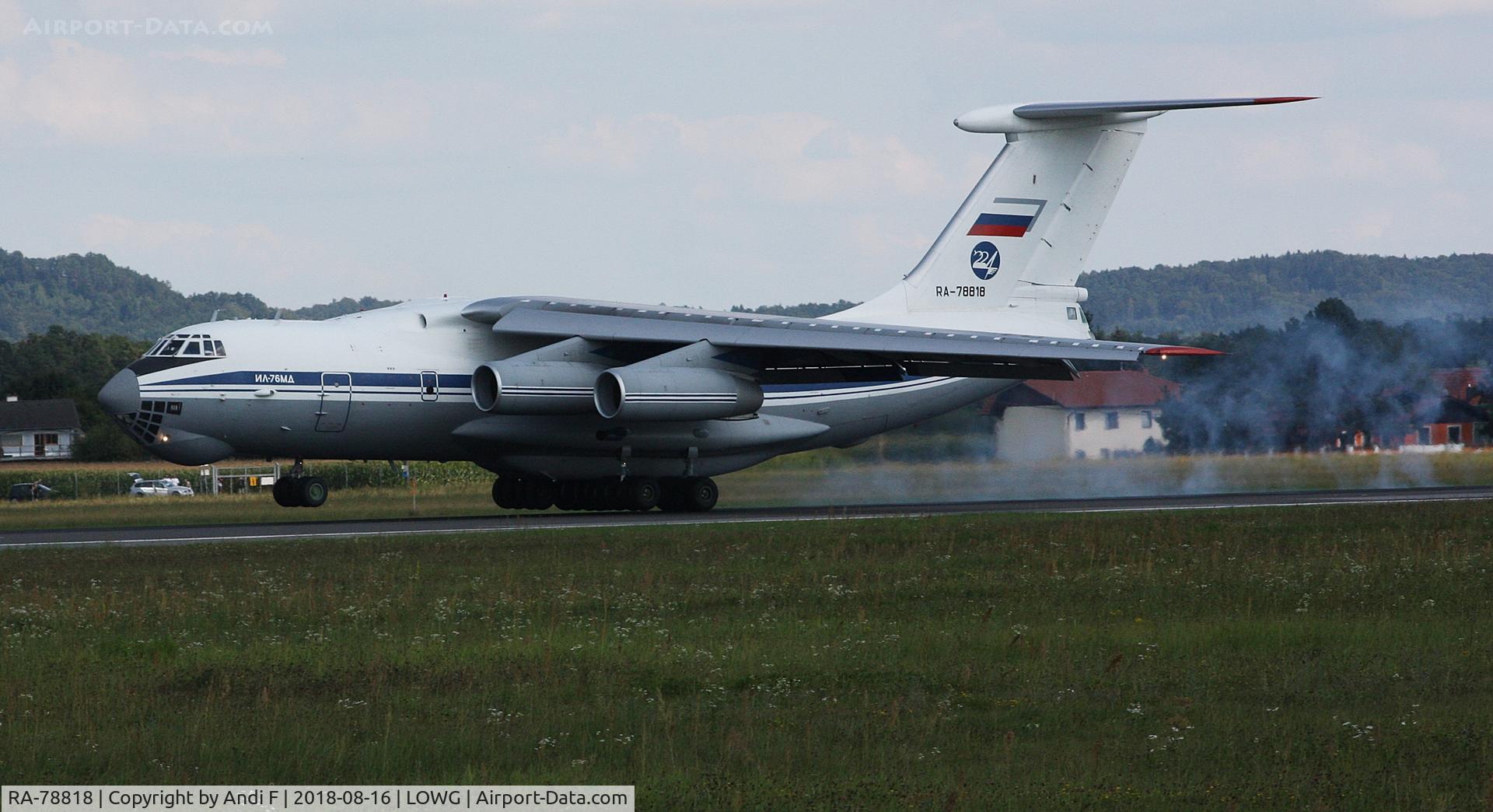 RA-78818, 1989 Ilyushin Il-76MD C/N 0093495858, Russia - 224th Flight Unit State Airline