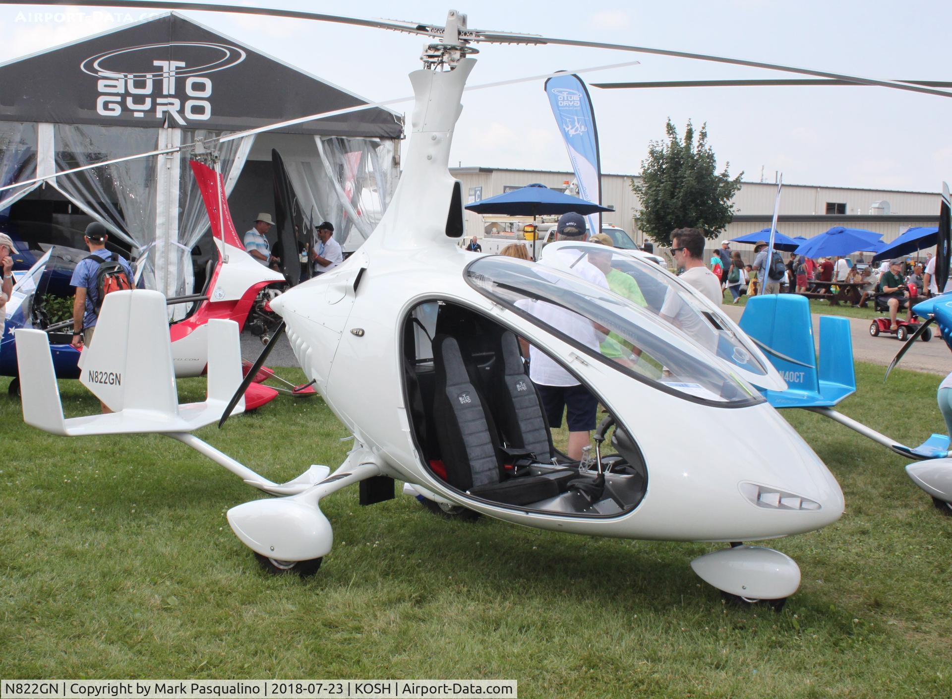 N822GN, 2018 AutoGyro Cavalon C/N V00298, AutoGyro Cavalon