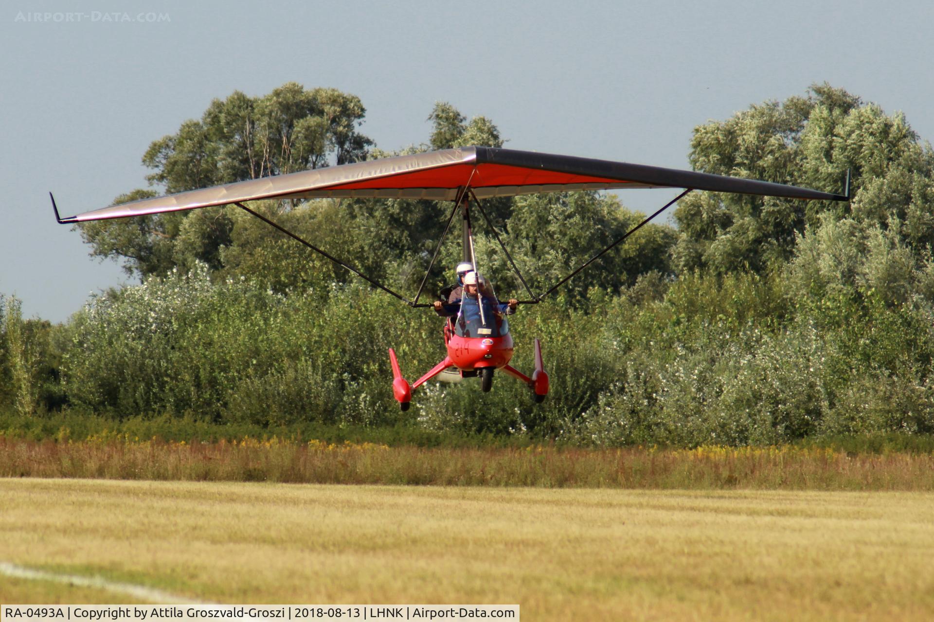 RA-0493A, Halley Delta Jet C/N YEEVS.04.1066, Nagykanizsa Airport, Hungary. 16th FAI World Microlight Championship 2018 Nagykanizsa.