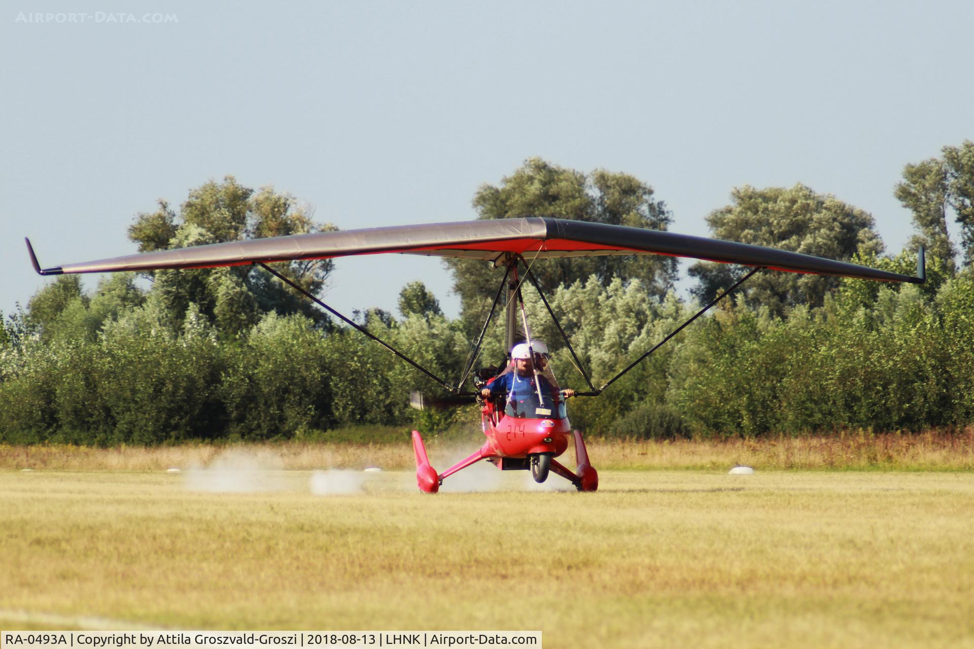 RA-0493A, Halley Delta Jet C/N YEEVS.04.1066, Nagykanizsa Airport, Hungary. 16th FAI World Microlight Championship 2018 Nagykanizsa.