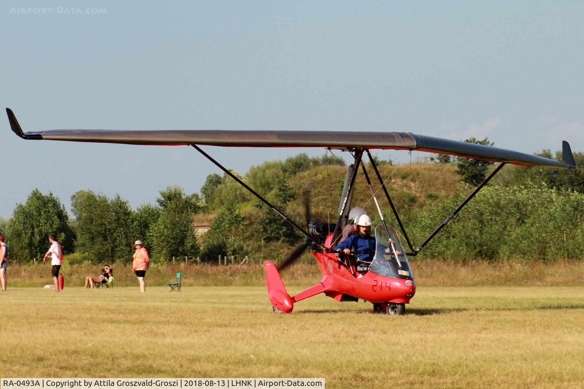 RA-0493A, Halley Delta Jet C/N YEEVS.04.1066, Nagykanizsa Airport, Hungary. 16th FAI World Microlight Championship 2018 Nagykanizsa.