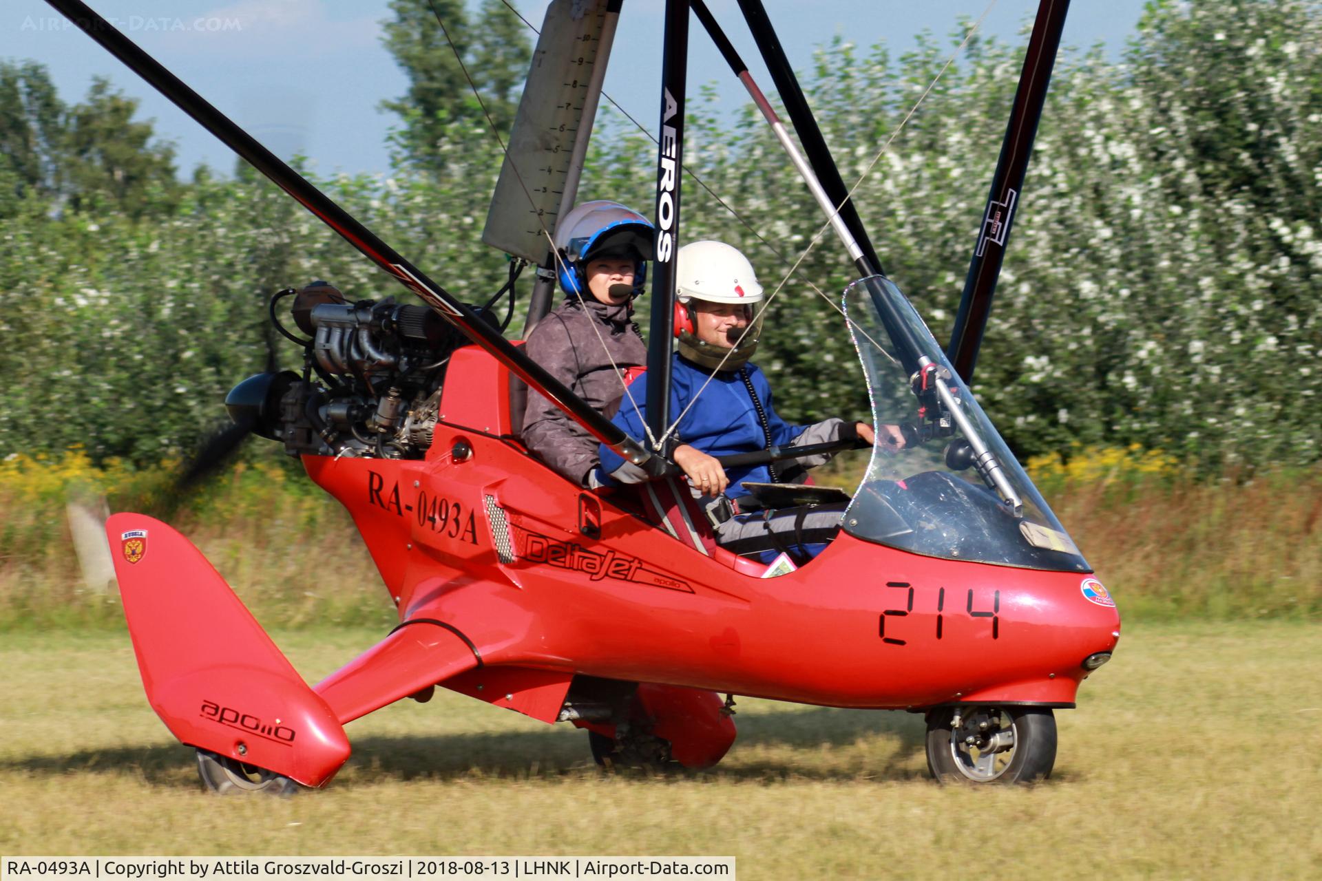 RA-0493A, Halley Delta Jet C/N YEEVS.04.1066, Nagykanizsa Airport, Hungary. 16th FAI World Microlight Championship 2018 Nagykanizsa.
