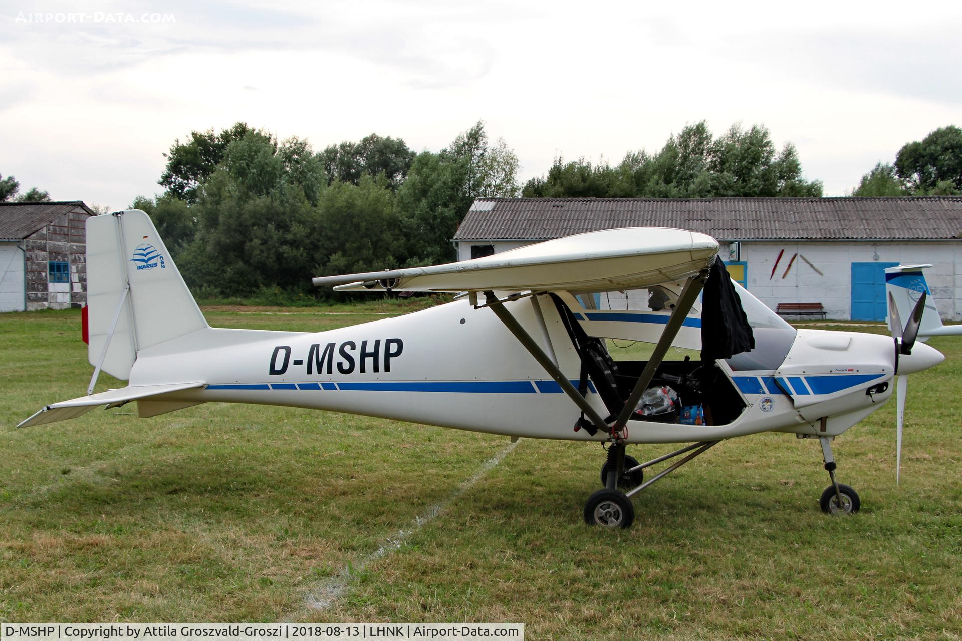 D-MSHP, Comco Ikarus C42 Cyclone C/N 0001-6236, Nagykanizsa Airport, Hungary. 16th FAI World Microlight Championship 2018 Nagykanizsa.