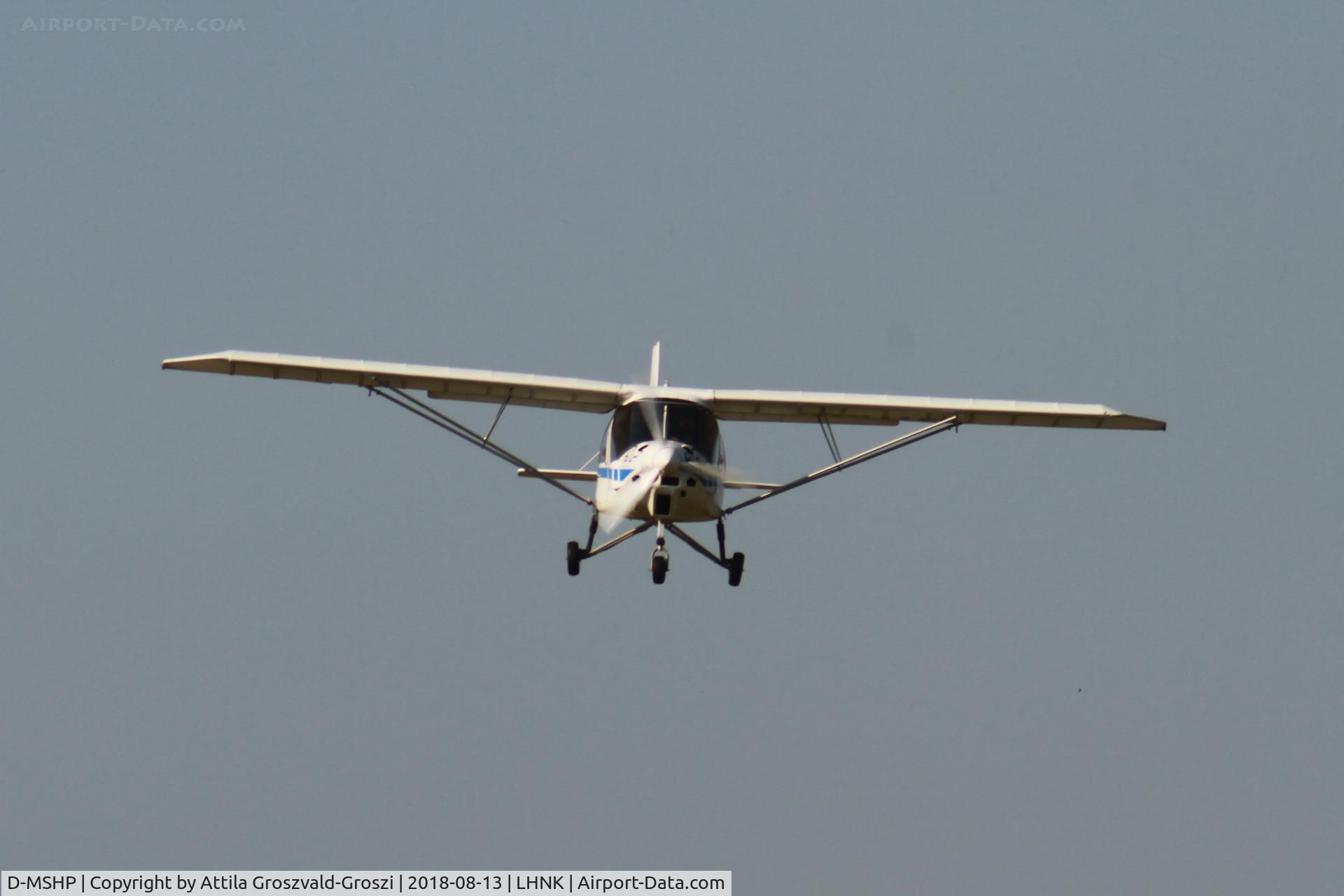D-MSHP, Comco Ikarus C42 Cyclone C/N 0001-6236, Nagykanizsa Airport, Hungary. 16th FAI World Microlight Championship 2018 Nagykanizsa.