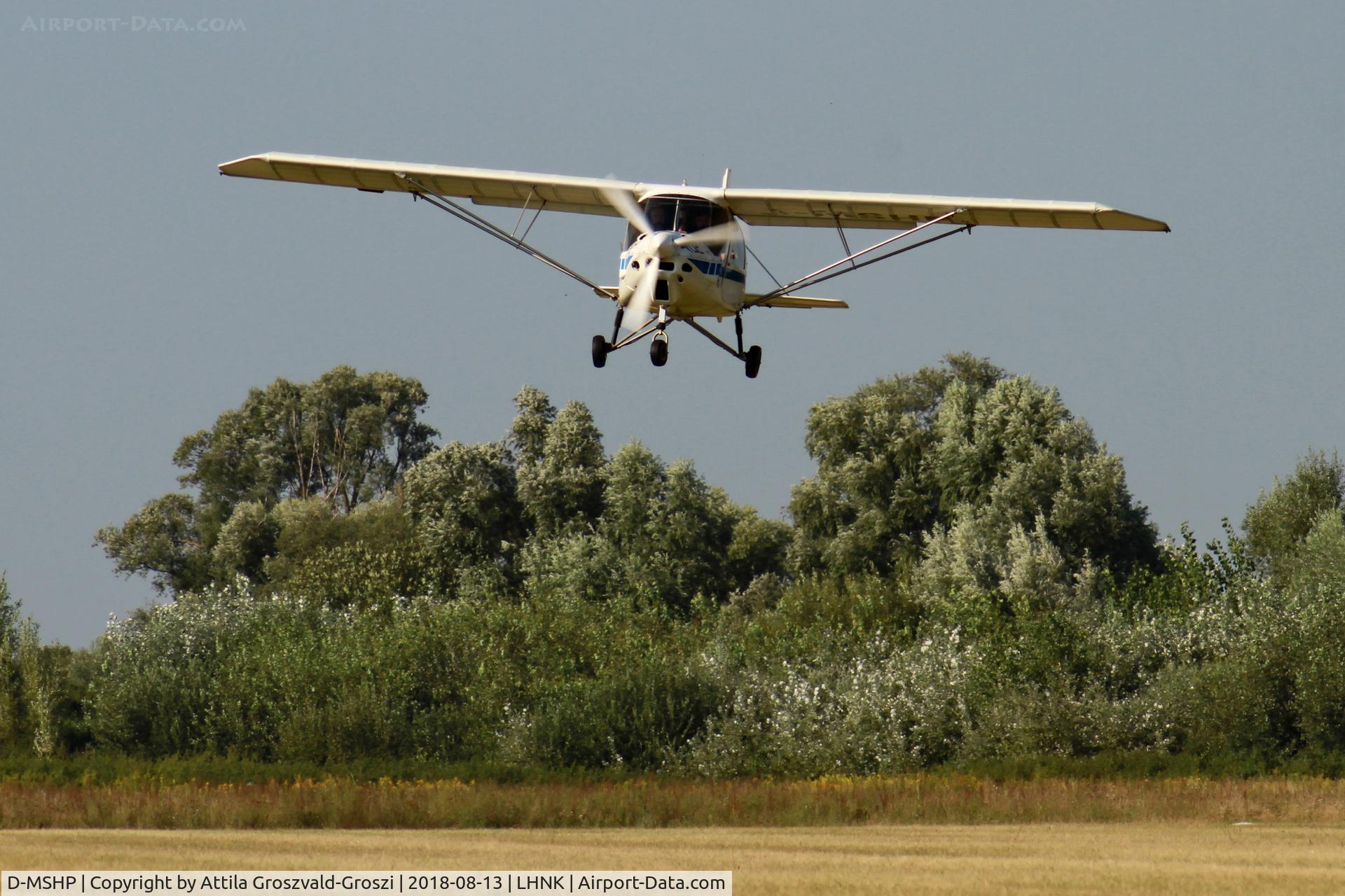 D-MSHP, Comco Ikarus C42 Cyclone C/N 0001-6236, Nagykanizsa Airport, Hungary. 16th FAI World Microlight Championship 2018 Nagykanizsa.
