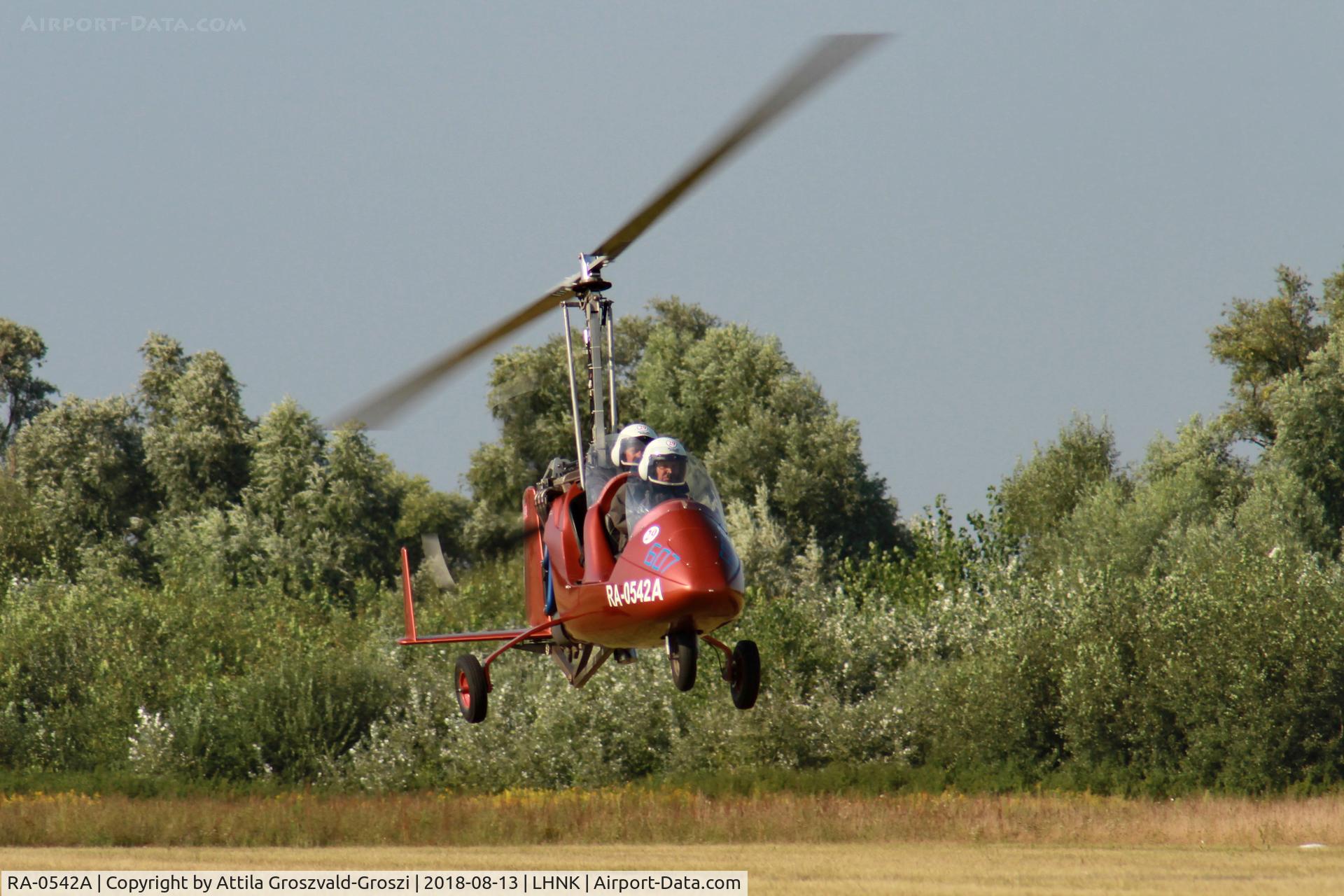 RA-0542A, TangoGyro Tango 2 C/N YEL.VS.03.3386, Nagykanizsa Airport, Hungary. 16th FAI World Microlight Championship 2018 Nagykanizsa.