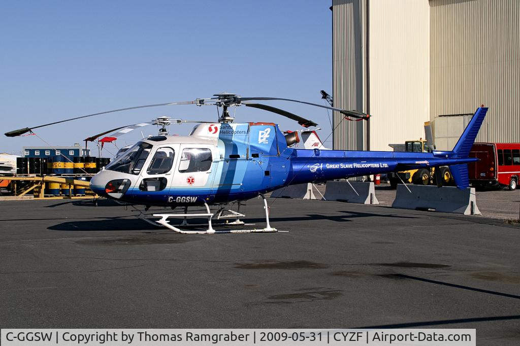 C-GGSW, 1992 Aérospatiale AS-350B-2 Ecureuil C/N 2675, Great Slave Helicopters Aerospatiale AS-350 B2 Ecureuil