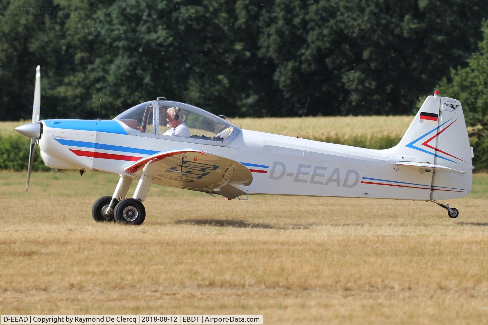 D-EEAD, Piel CP-301A Emeraude C/N 101-052, Oldtimer Fly in Schaffen.