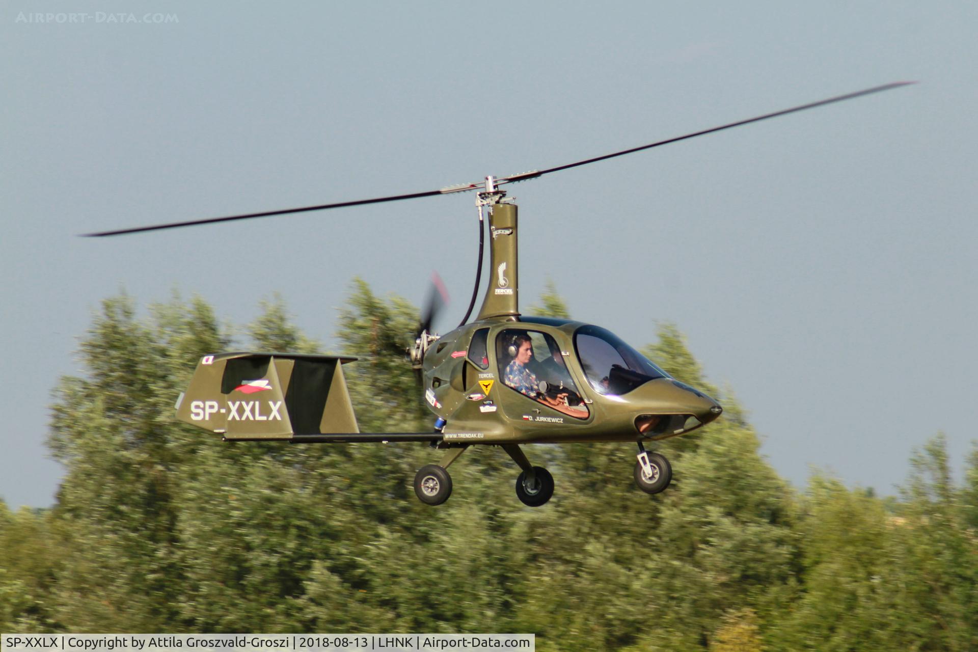 SP-XXLX, Aviation Artur Trendak Tercel C/N T&SF27717S, Nagykanizsa Airport, Hungary. 16th FAI World Microlight Championship 2018 Nagykanizsa.