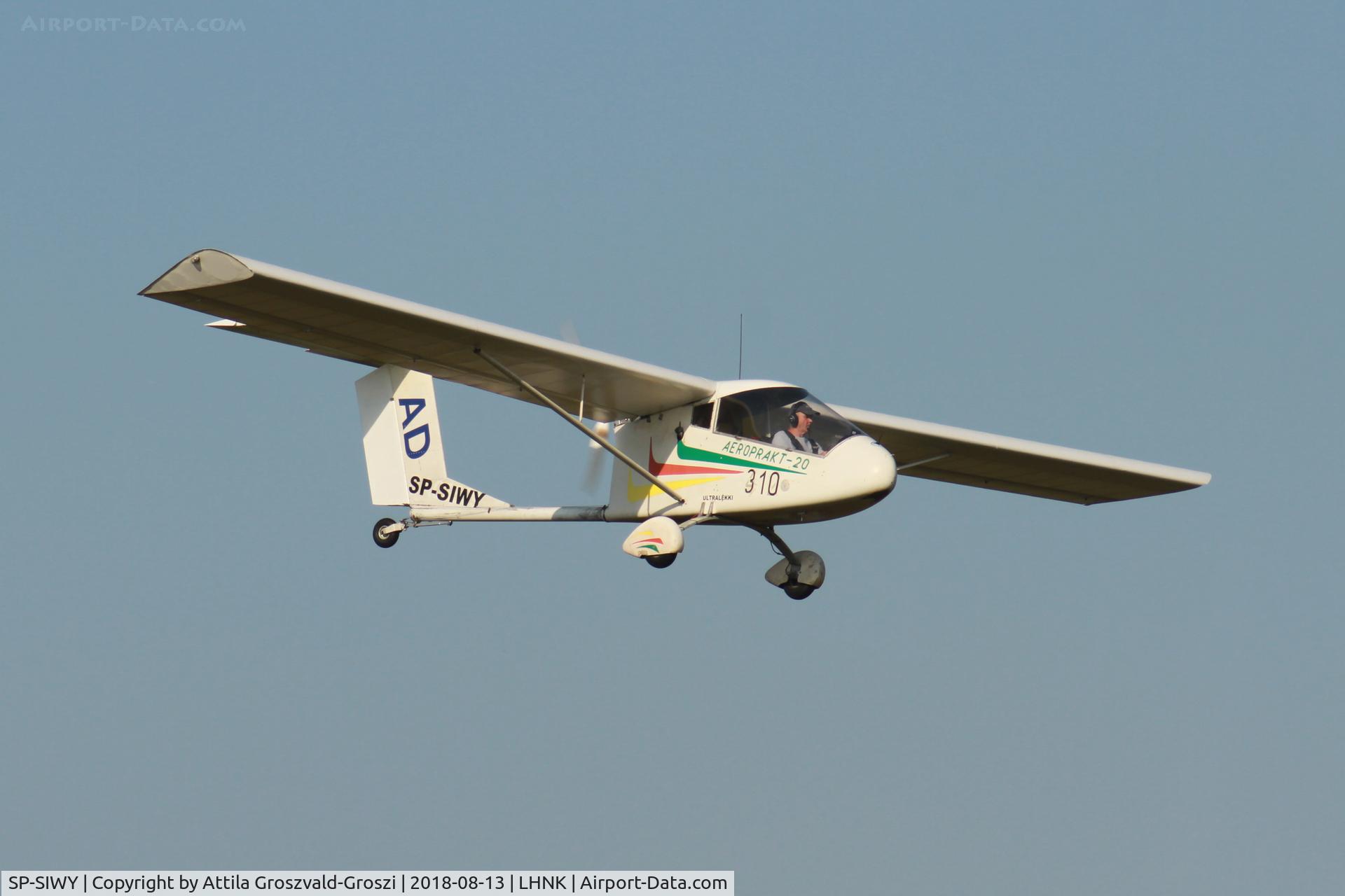 SP-SIWY, Aeroprakt A-20 C/N 011, Nagykanizsa Airport, Hungary. 16th FAI World Microlight Championship 2018 Nagykanizsa.