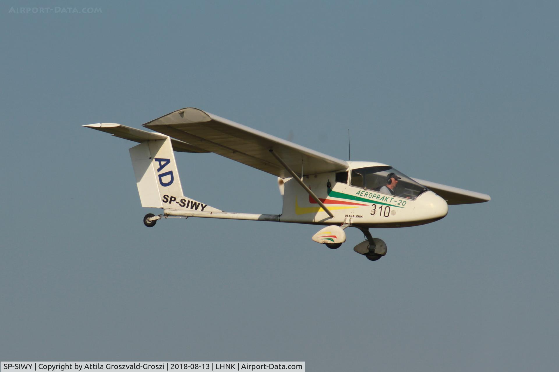 SP-SIWY, Aeroprakt A-20 C/N 011, Nagykanizsa Airport, Hungary. 16th FAI World Microlight Championship 2018 Nagykanizsa.
