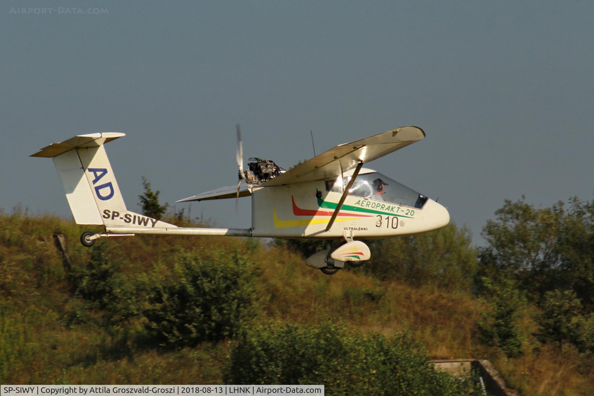 SP-SIWY, Aeroprakt A-20 C/N 011, Nagykanizsa Airport, Hungary. 16th FAI World Microlight Championship 2018 Nagykanizsa.