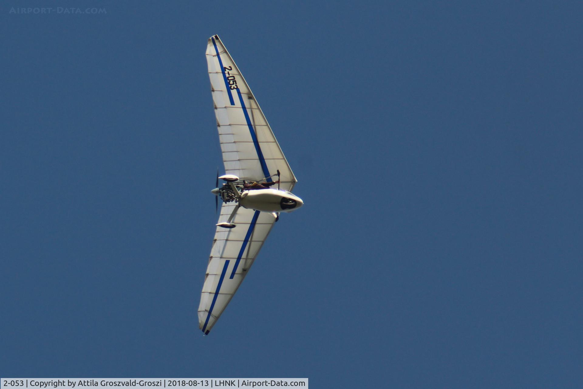 2-053, 2016 Aeros Profi TL C/N 055.16 6304, Nagykanizsa Airport, Hungary. 16th FAI World Microlight Championship 2018 Nagykanizsa.