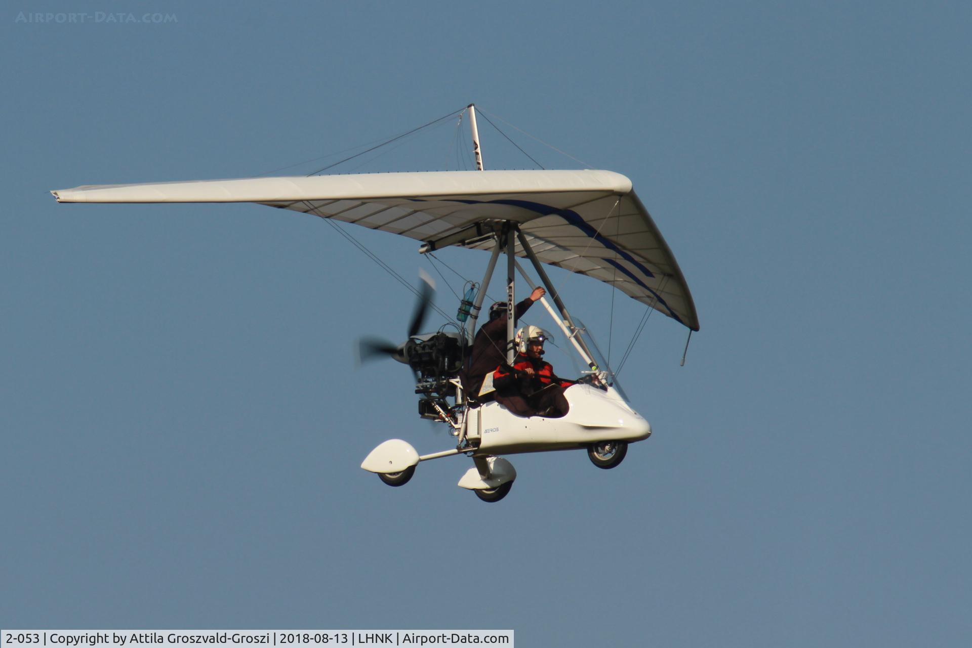 2-053, 2016 Aeros Profi TL C/N 055.16 6304, Nagykanizsa Airport, Hungary. 16th FAI World Microlight Championship 2018 Nagykanizsa.