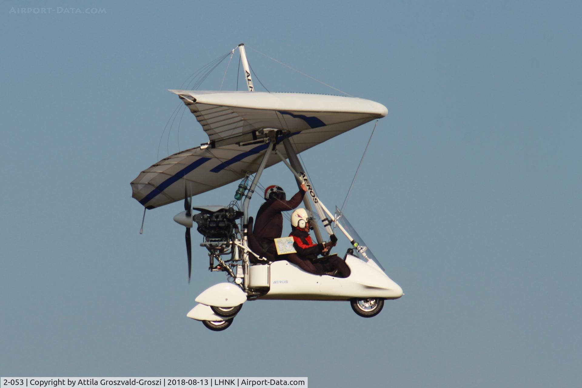 2-053, 2016 Aeros Profi TL C/N 055.16 6304, Nagykanizsa Airport, Hungary. 16th FAI World Microlight Championship 2018 Nagykanizsa.