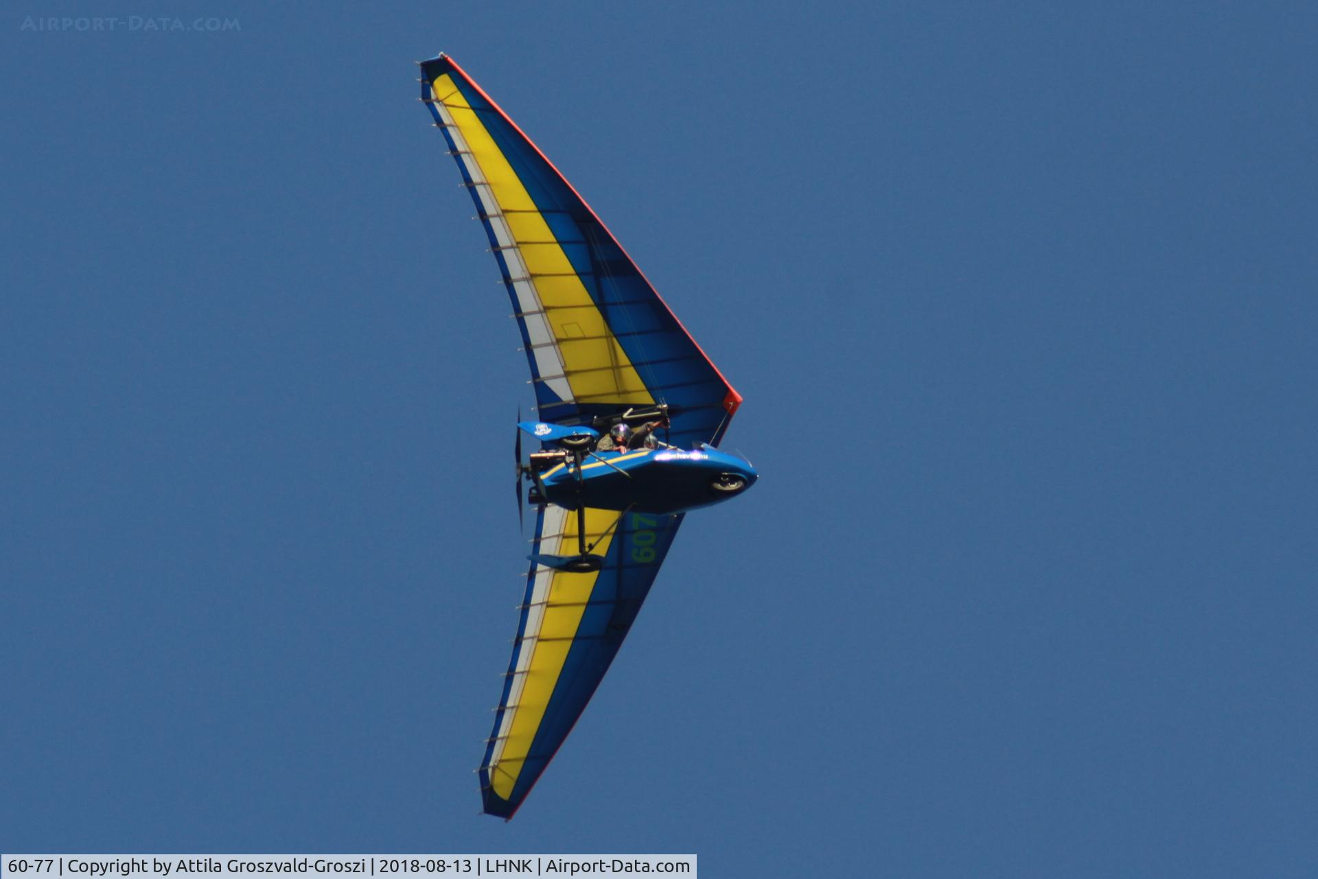 60-77, 2002 Halley Apollo C-17 Racer GT C/N 170902, Nagykanizsa Airport, Hungary. 16th FAI World Microlight Championship 2018 Nagykanizsa.