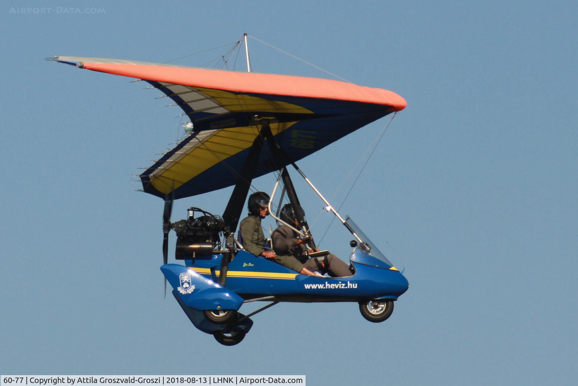 60-77, 2002 Halley Apollo C-17 Racer GT C/N 170902, Nagykanizsa Airport, Hungary. 16th FAI World Microlight Championship 2018 Nagykanizsa.