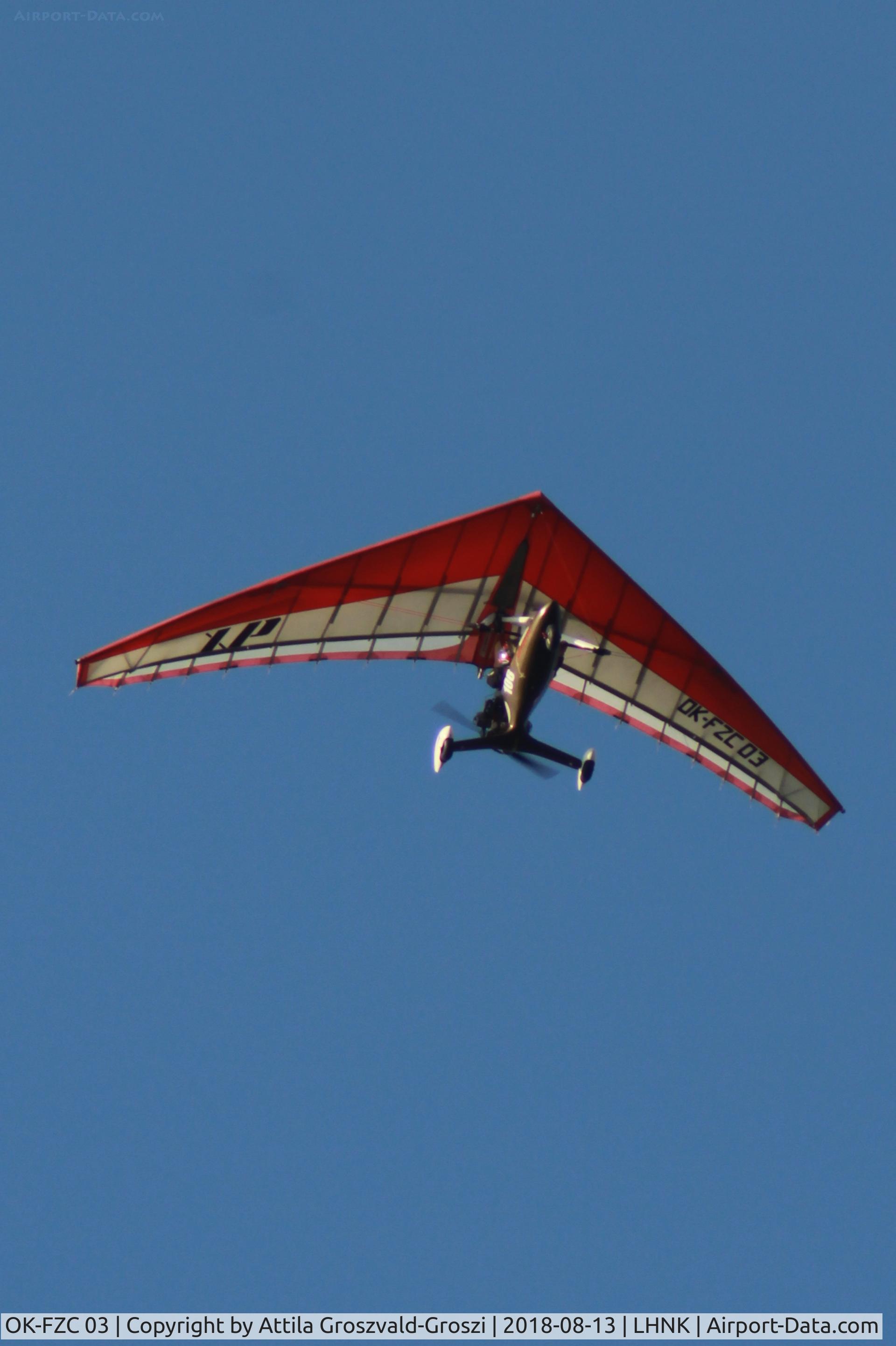 OK-FZC 03, Junkers Profly FITI 1 / Javrmil 10 C/N A30179-3173, Nagykanizsa Airport, Hungary. 16th FAI World Microlight Championship 2018 Nagykanizsa.
