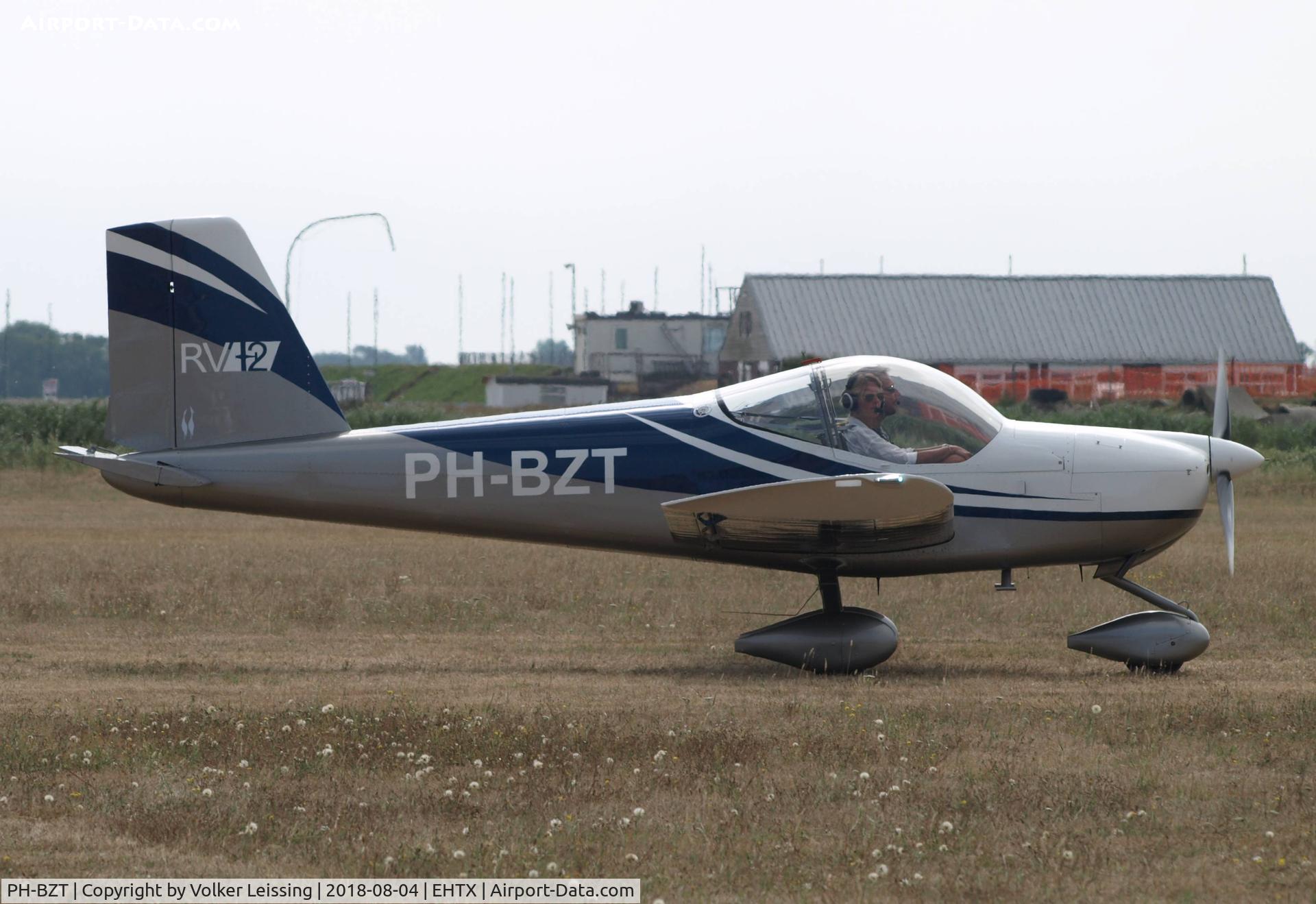 PH-BZT, 2012 Van's RV-12 C/N 120209, taxi to parking