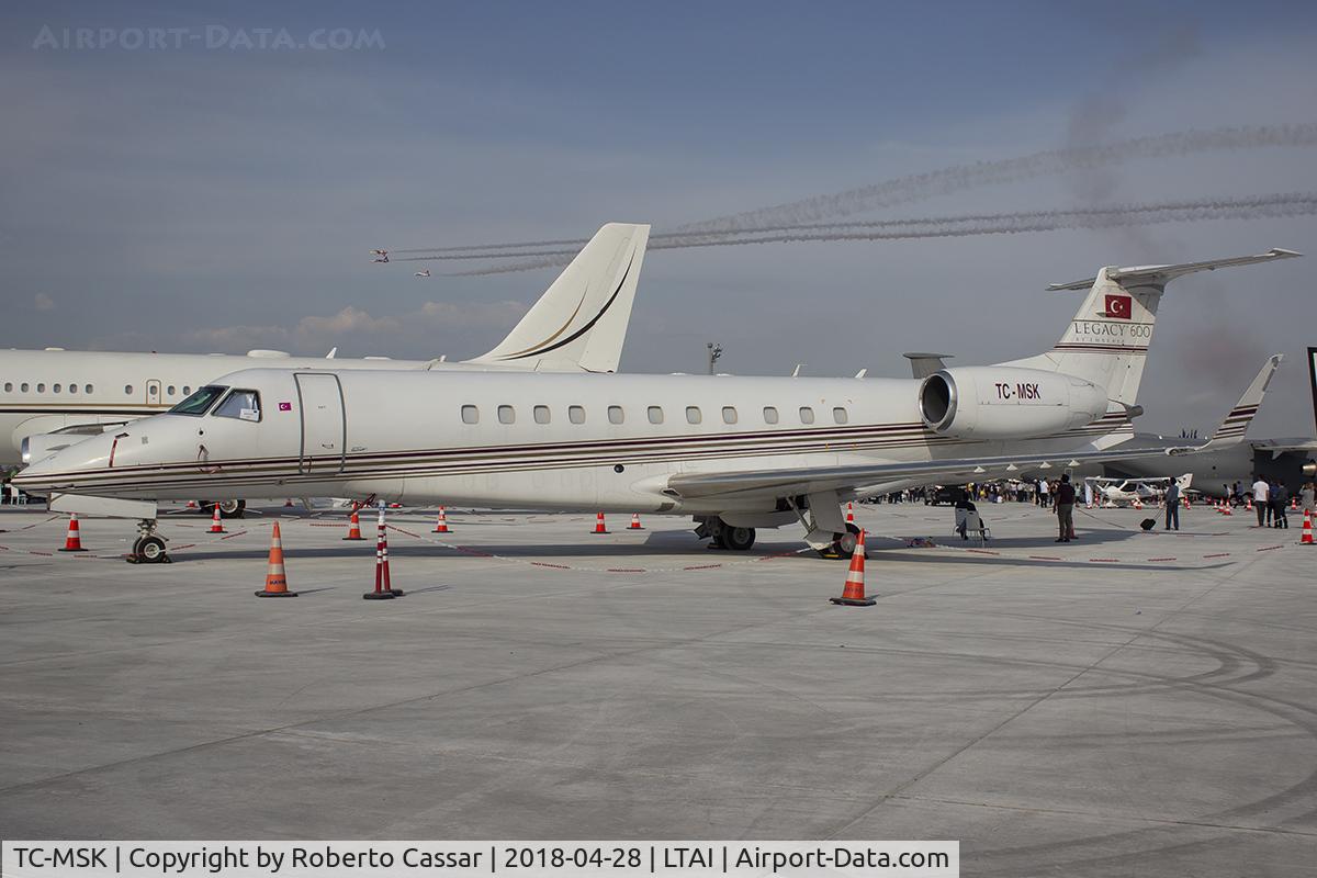 TC-MSK, 2008 Embraer ERJ-135BJ Legacy 600 C/N 14501003, EURASIA 2018