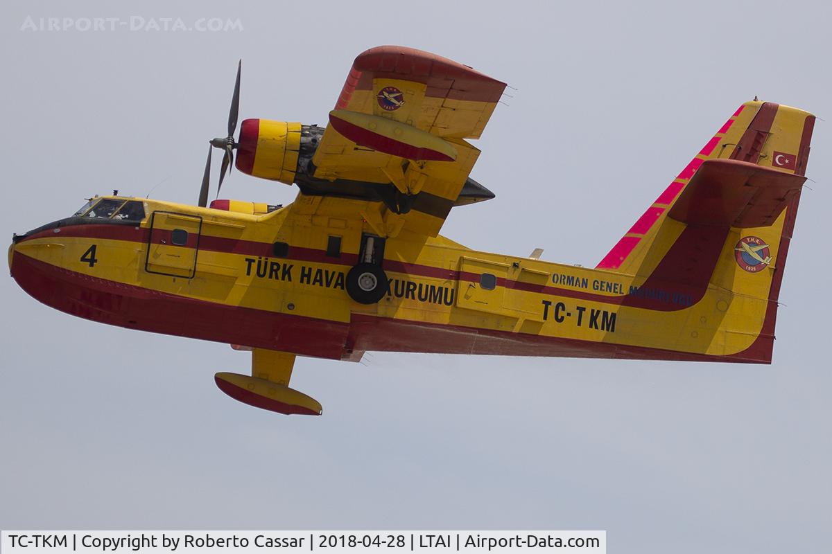 TC-TKM, Canadair CL-215 1A10 C/N 1027, EURASIA 2018