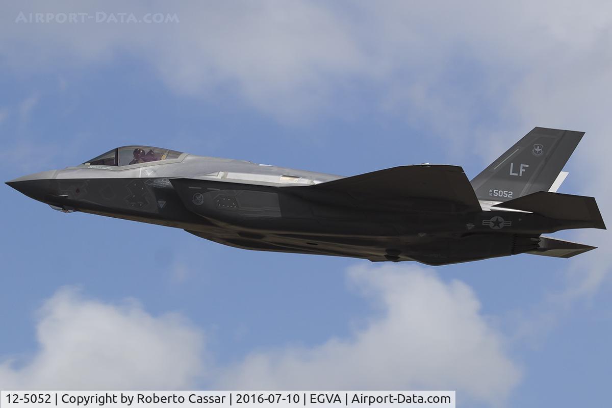 12-5052, Lockheed Martin F-35A Lightning II C/N AF-63, RIAT 2016