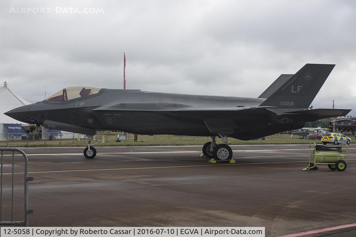 12-5058, Lockheed Martin F-35A Lightning II C/N AF-69, RIAT 2016