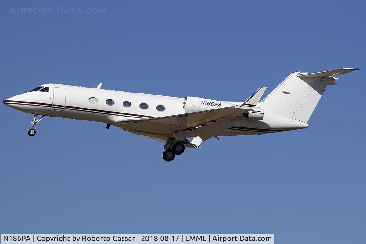 N186PA, 1980 Gulfstream American G-1159A Gulfstream III C/N 317, Runway 31