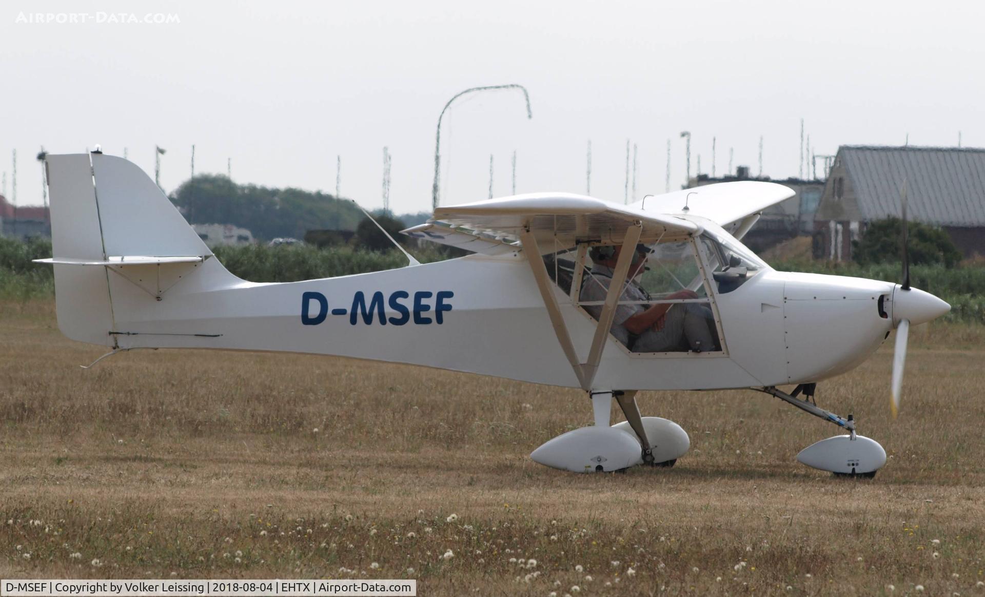 D-MSEF, Aerospool Eurofox 912-2 C/N 076099, taxi to parking
